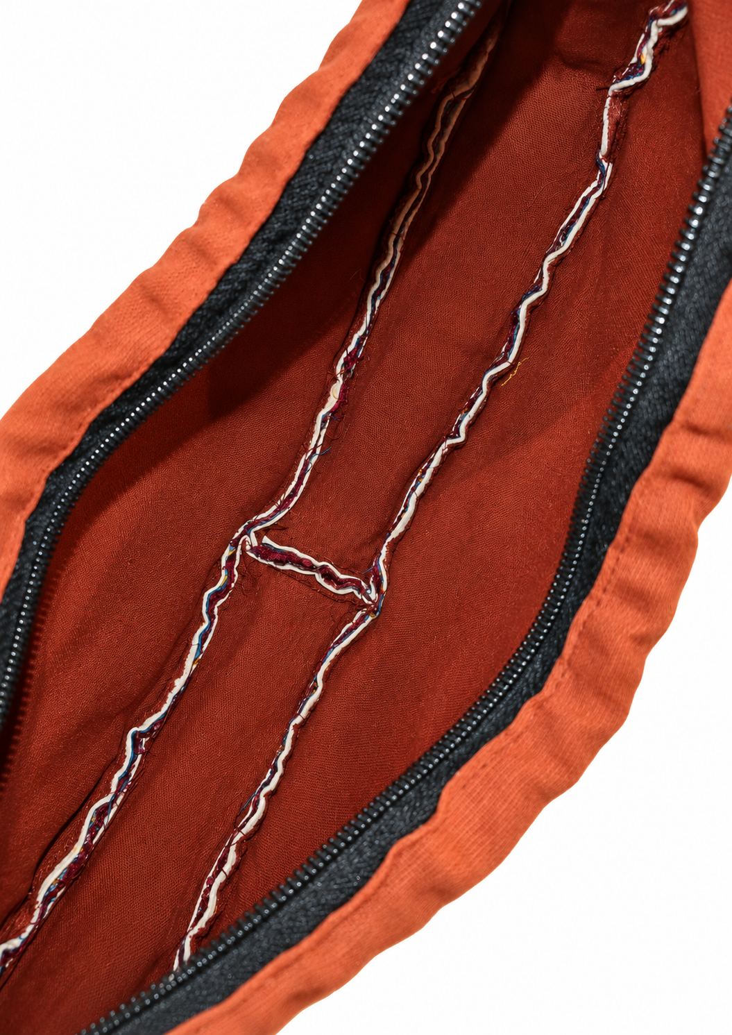 Handmade Burgundy Embroidered Hobo Bag | Vivienne