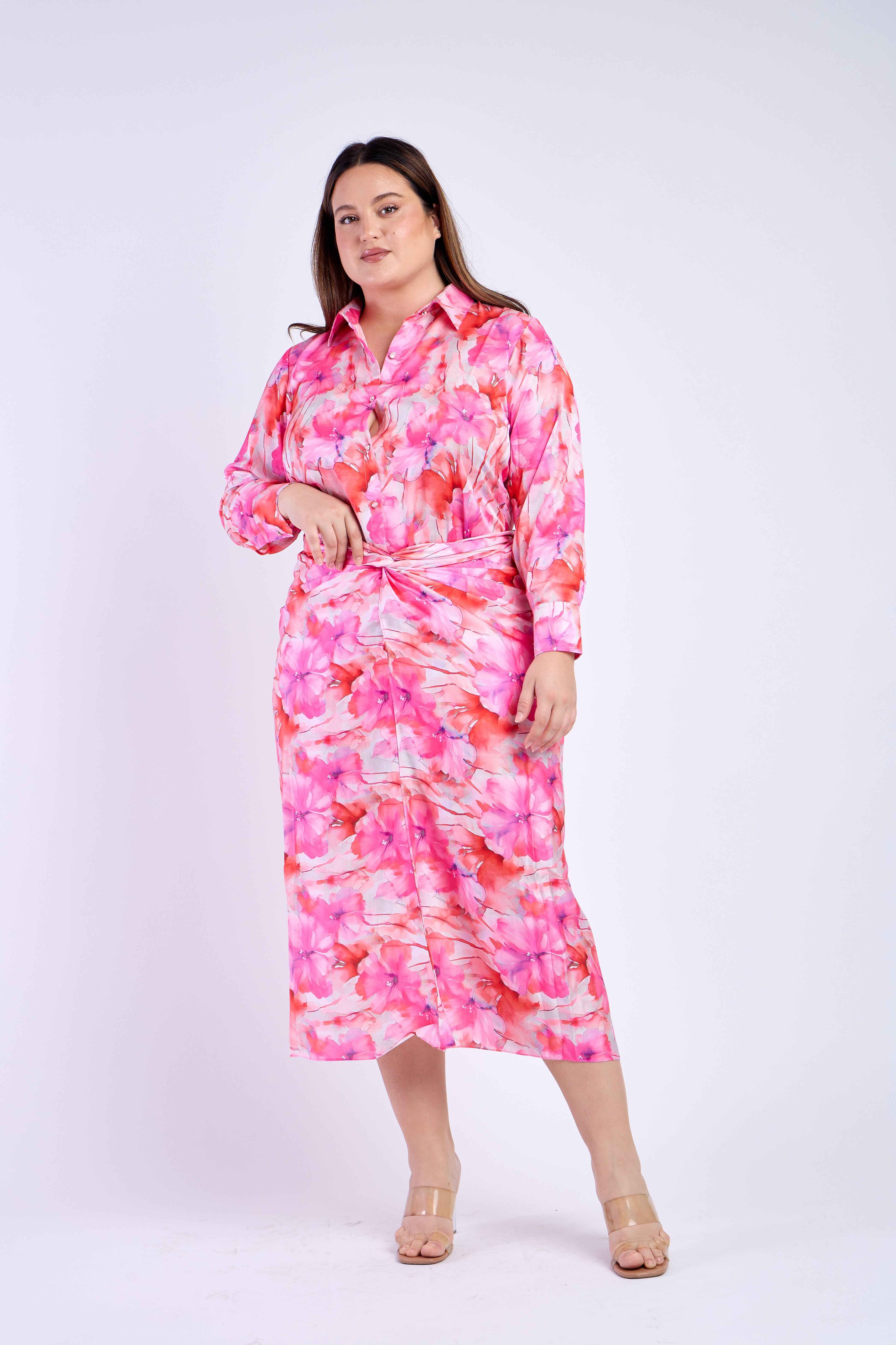 Pink Floral Co-ord Set