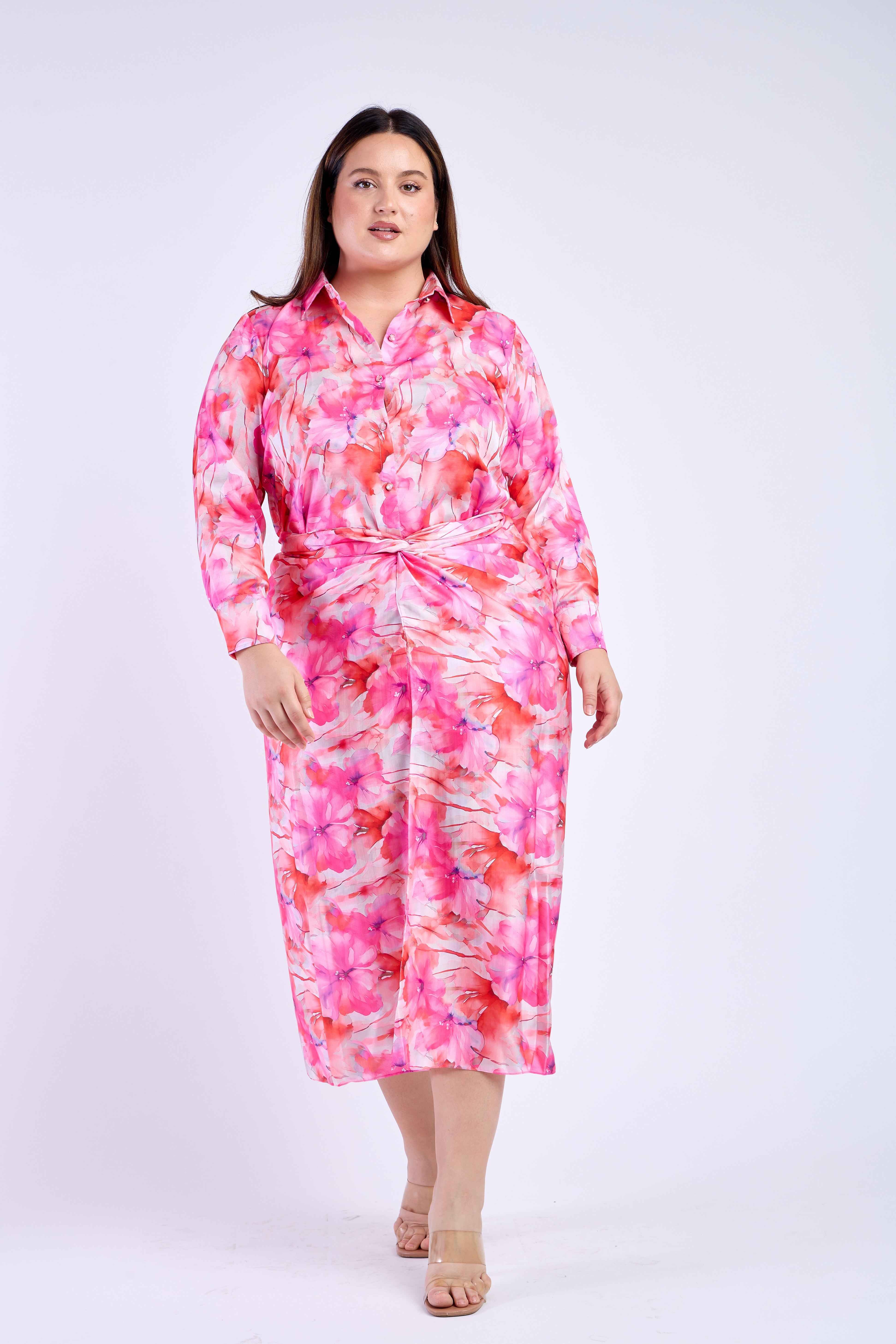 Pink Floral Co-ord Set
