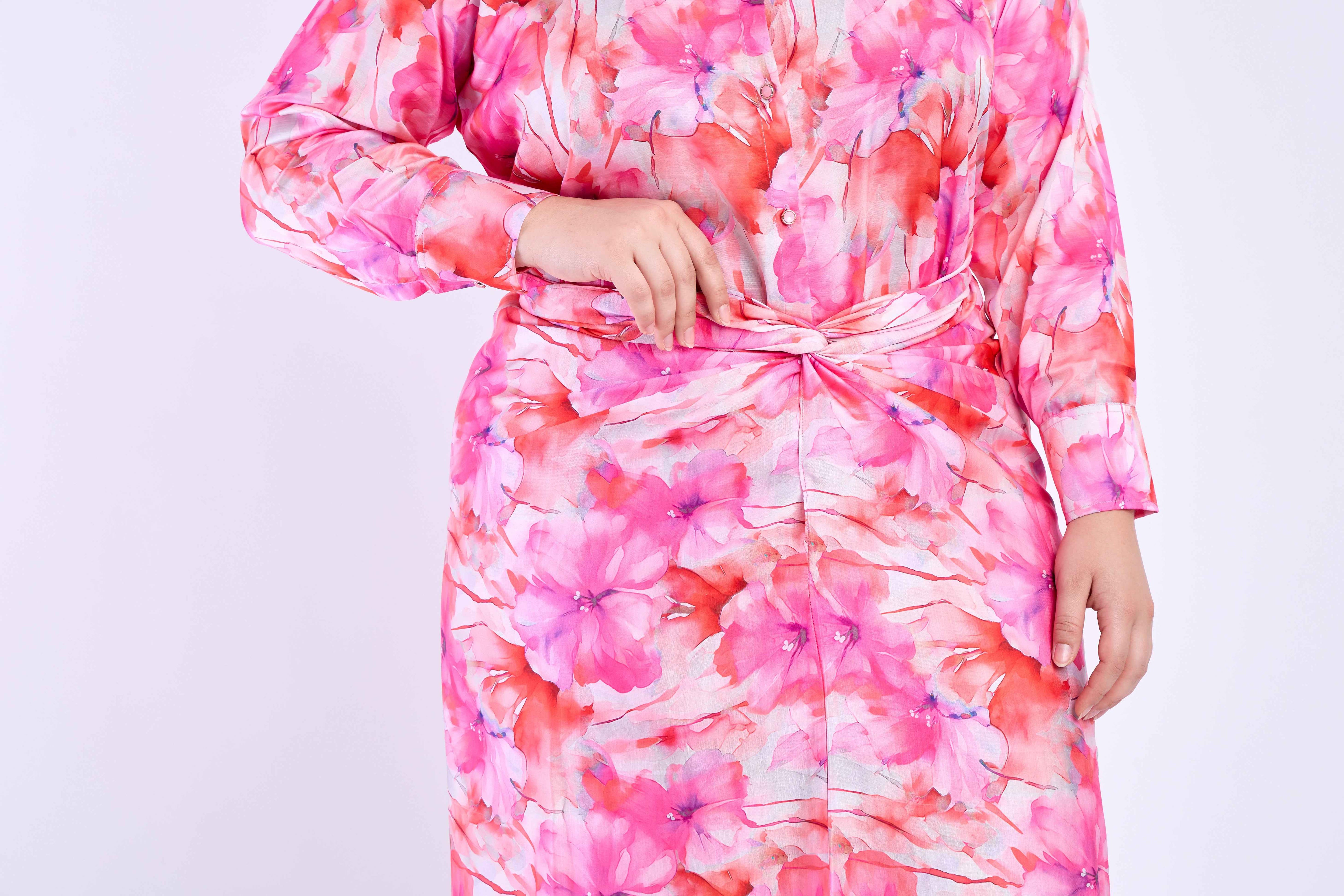 Pink Floral Co-ord Set