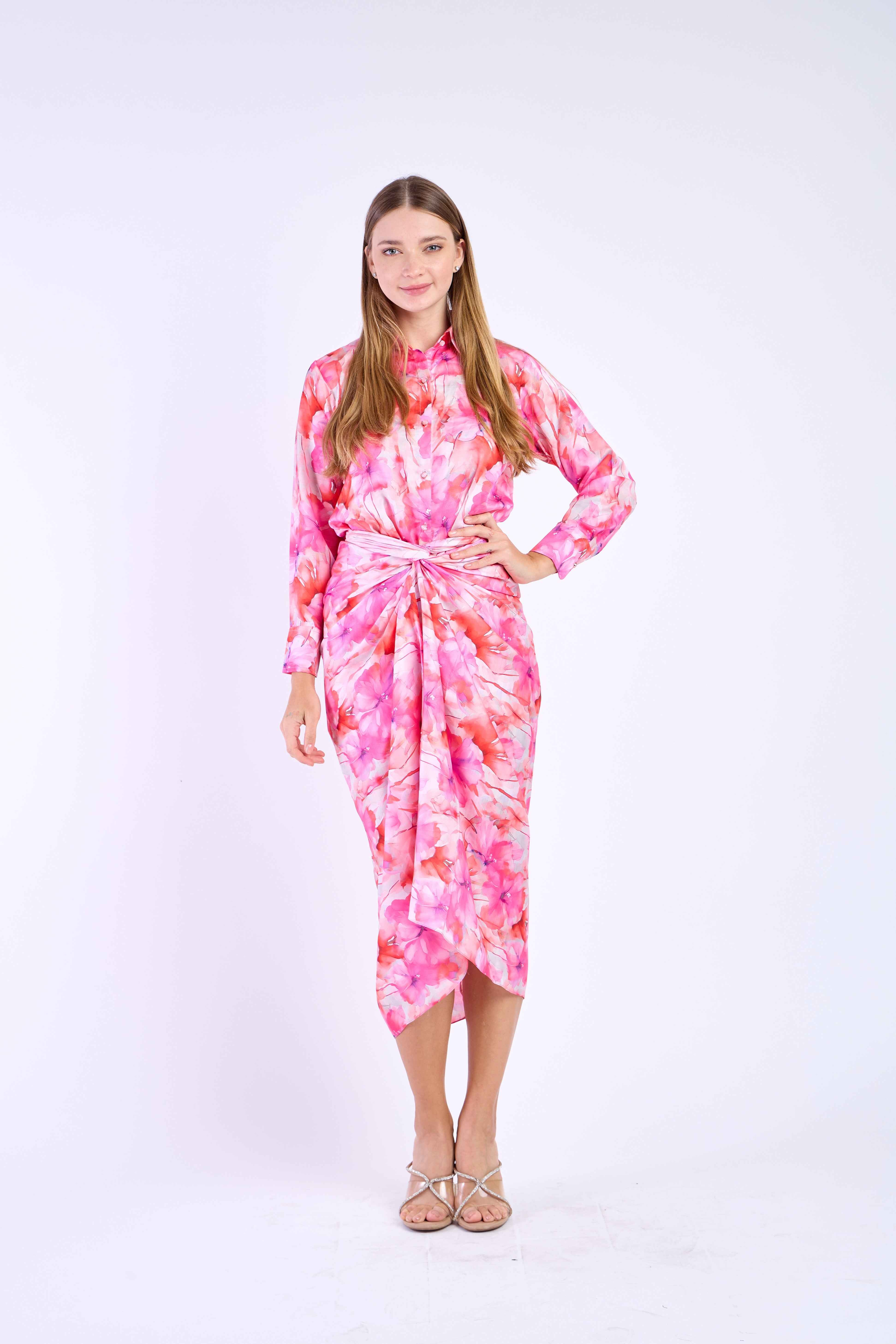 Pink Floral Co-ord Set