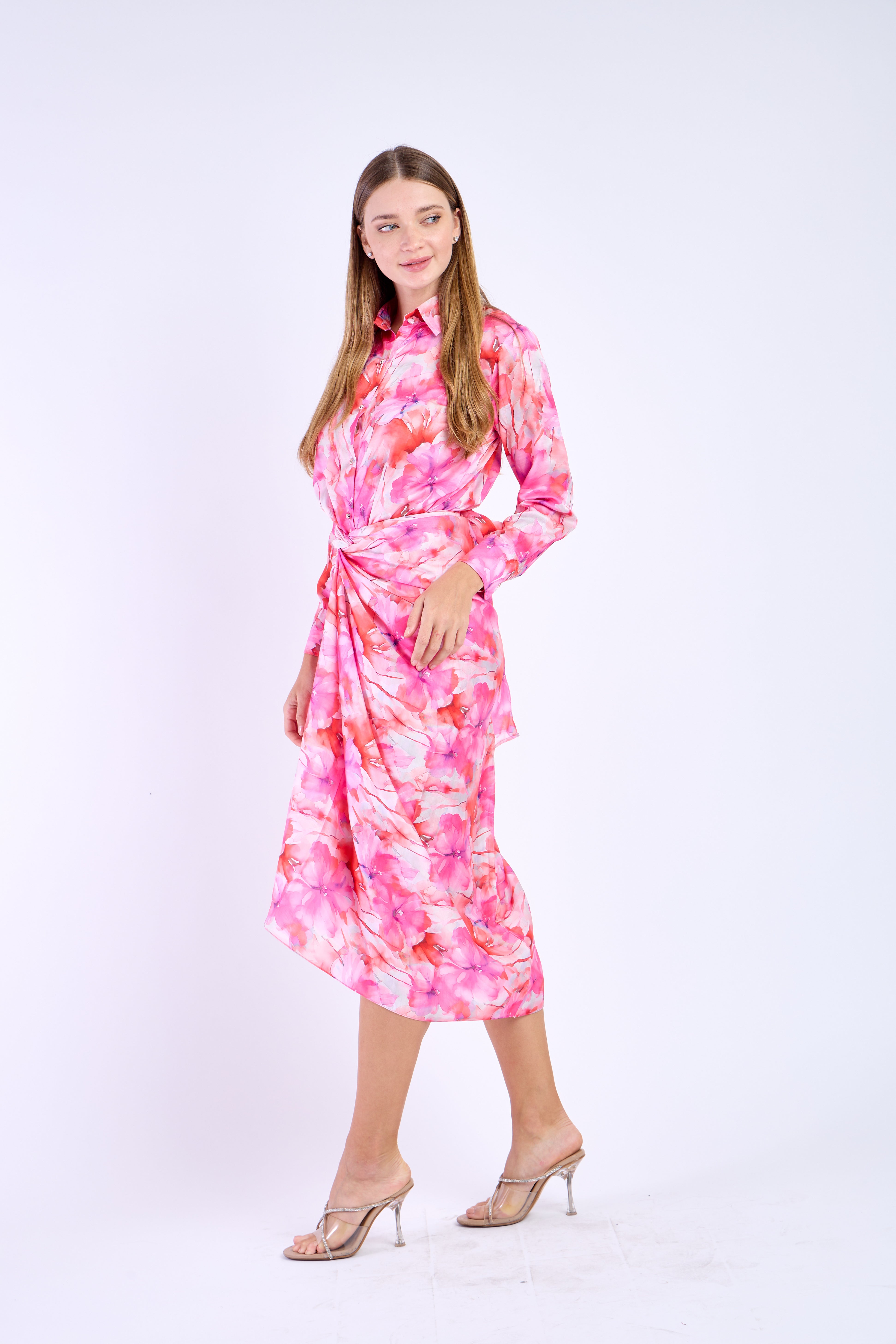 Pink Floral Co-ord Set