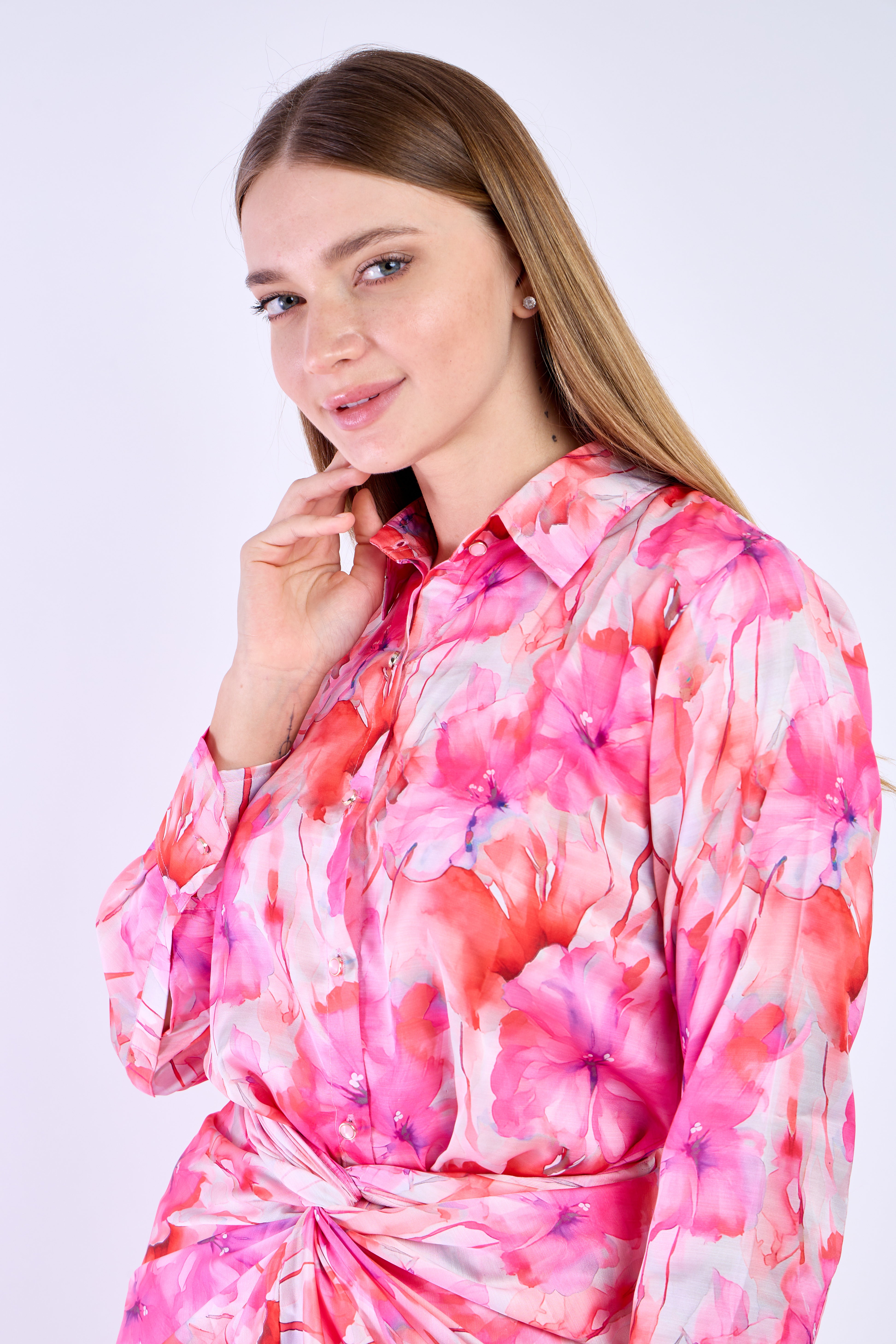 Pink Floral Co-ord Set