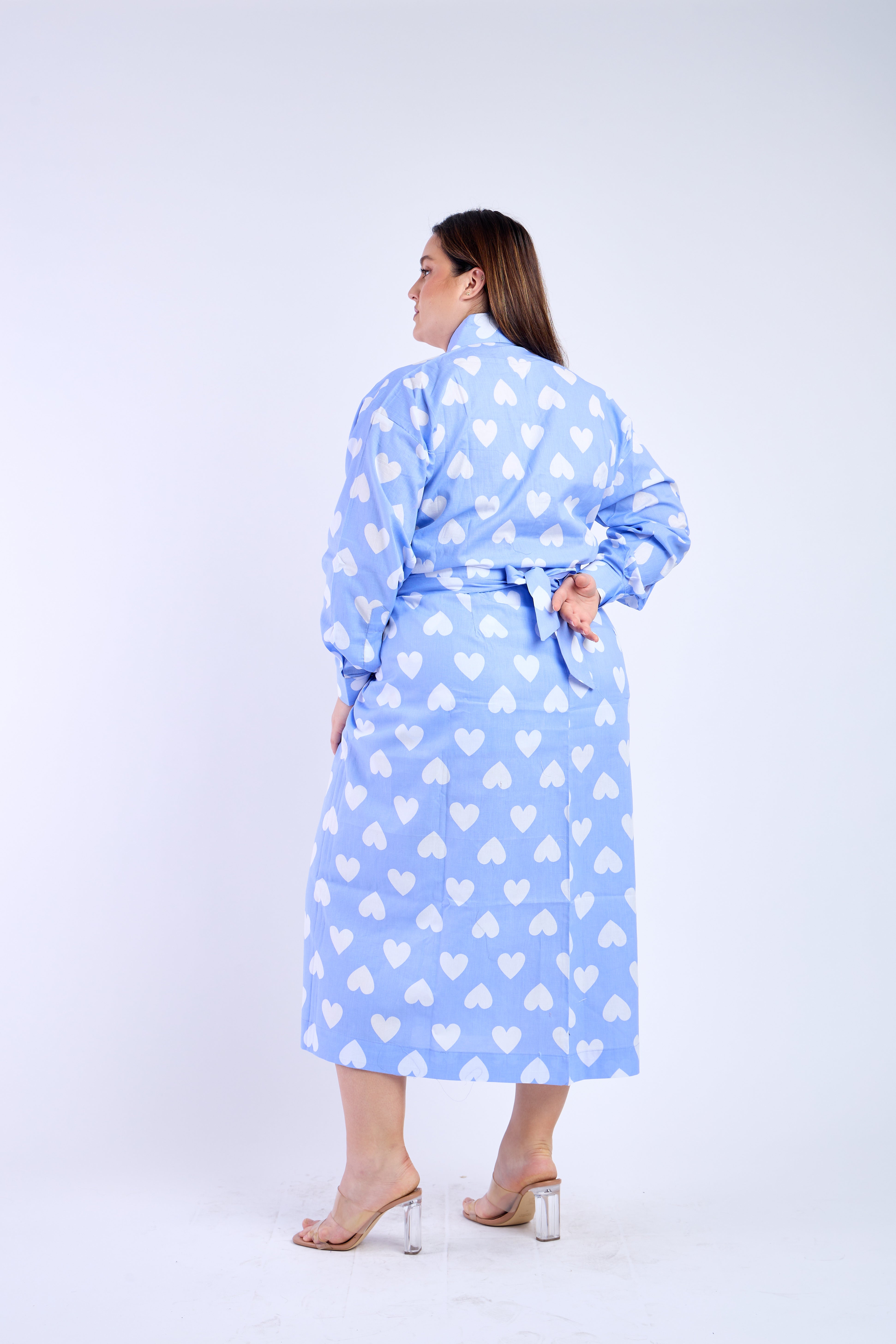Blue Hearts Co-ord Set