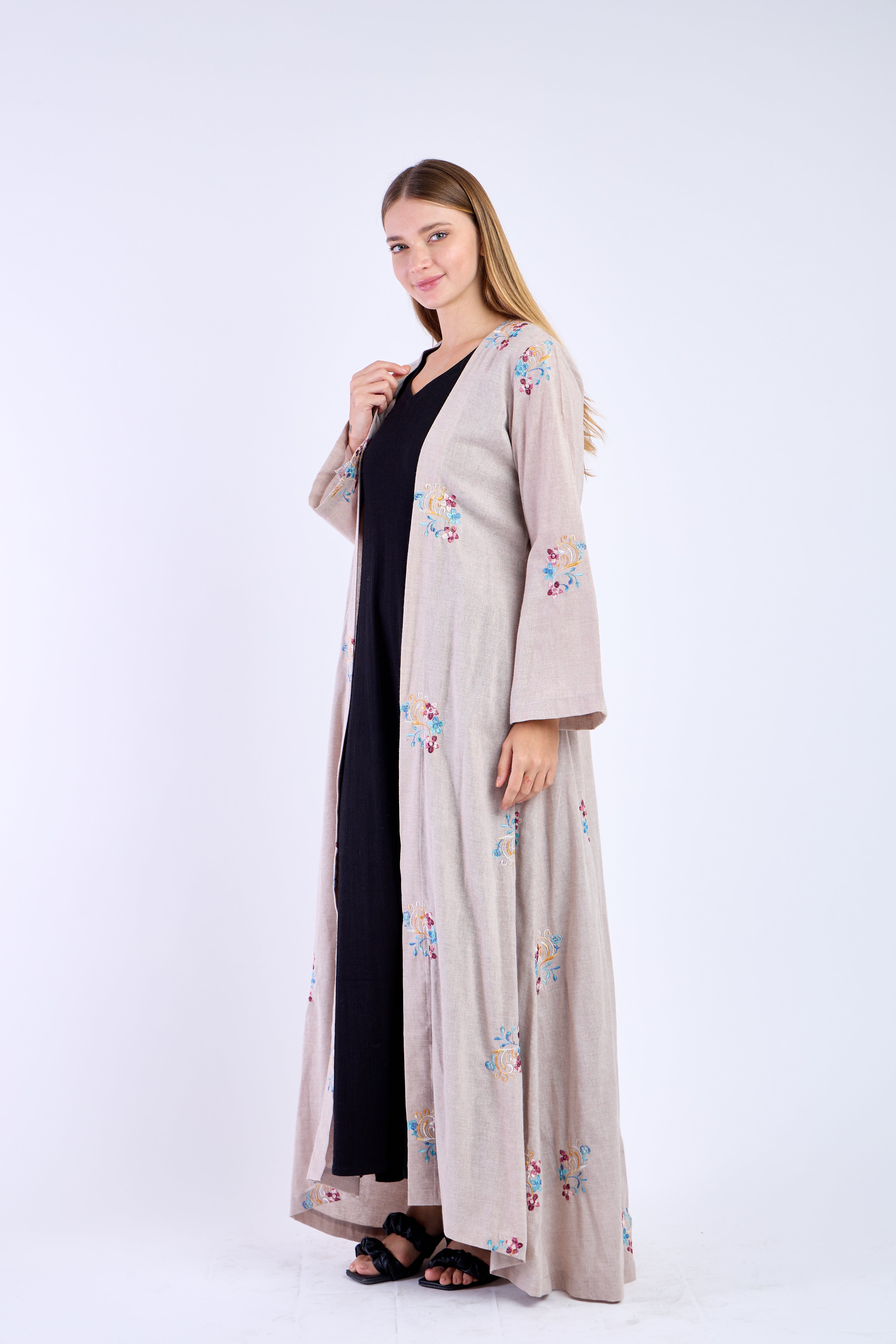 Longline Silhouette Kimono
