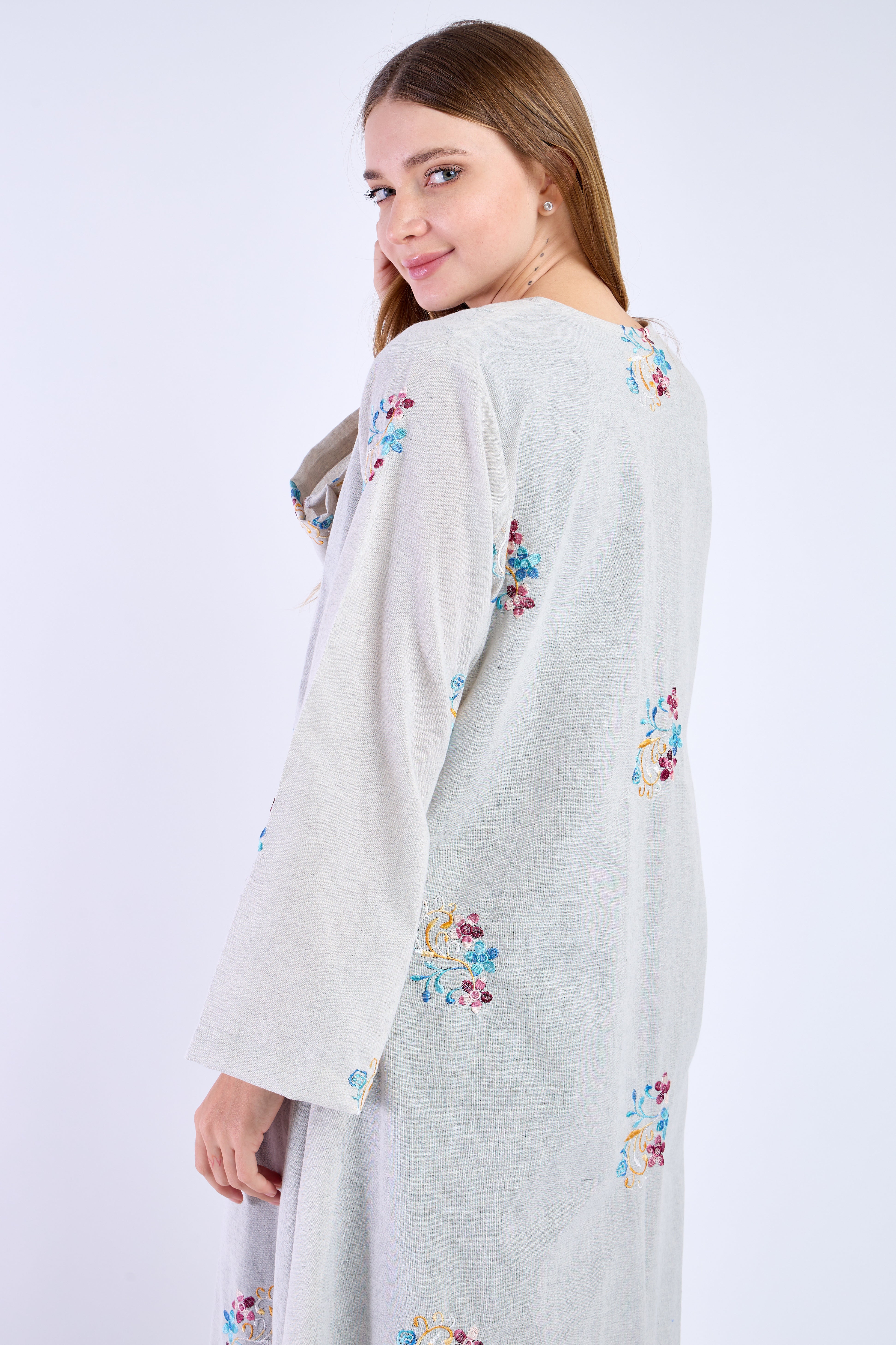 Longline Silhouette Kimono