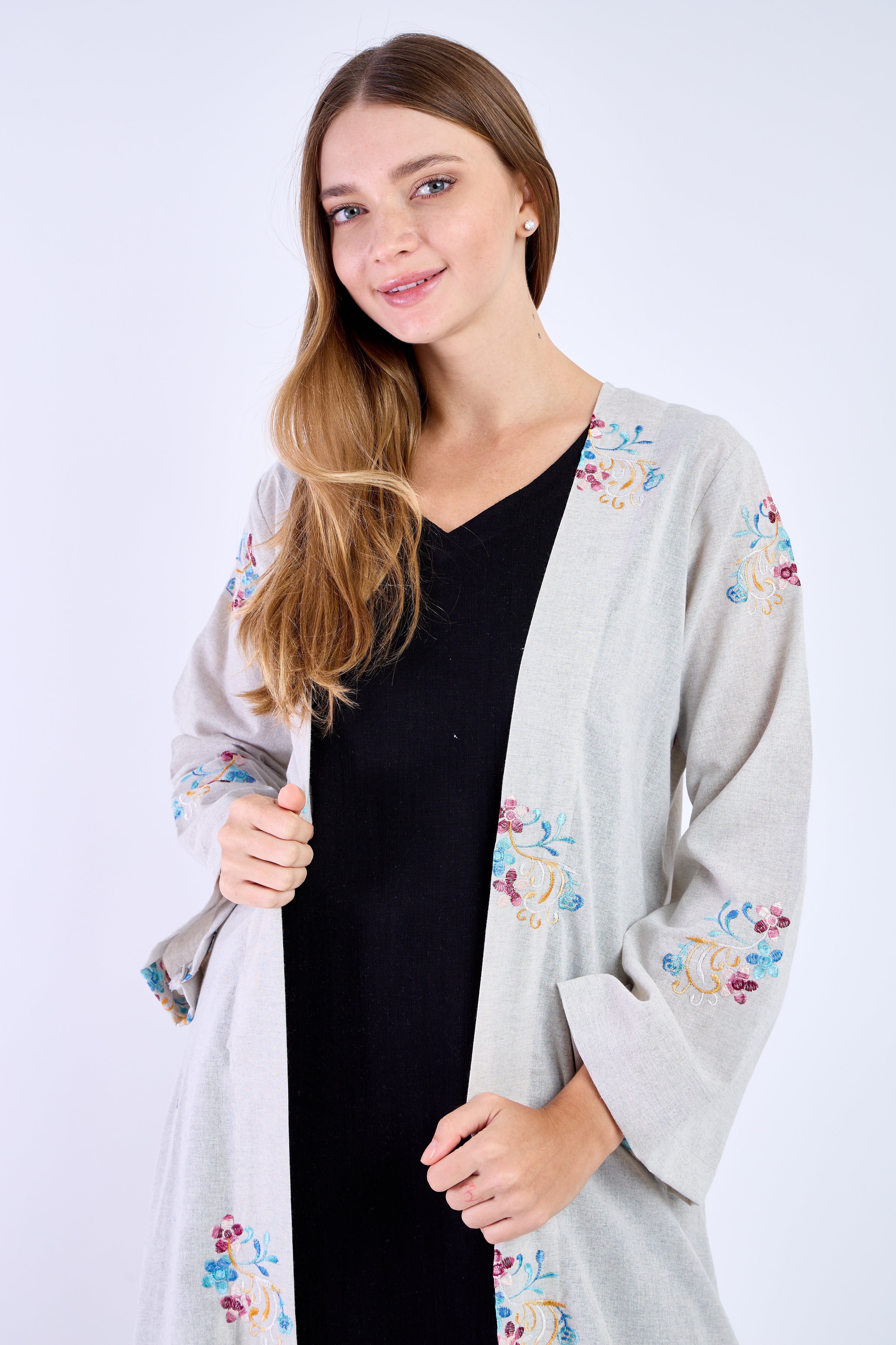Longline Silhouette Kimono