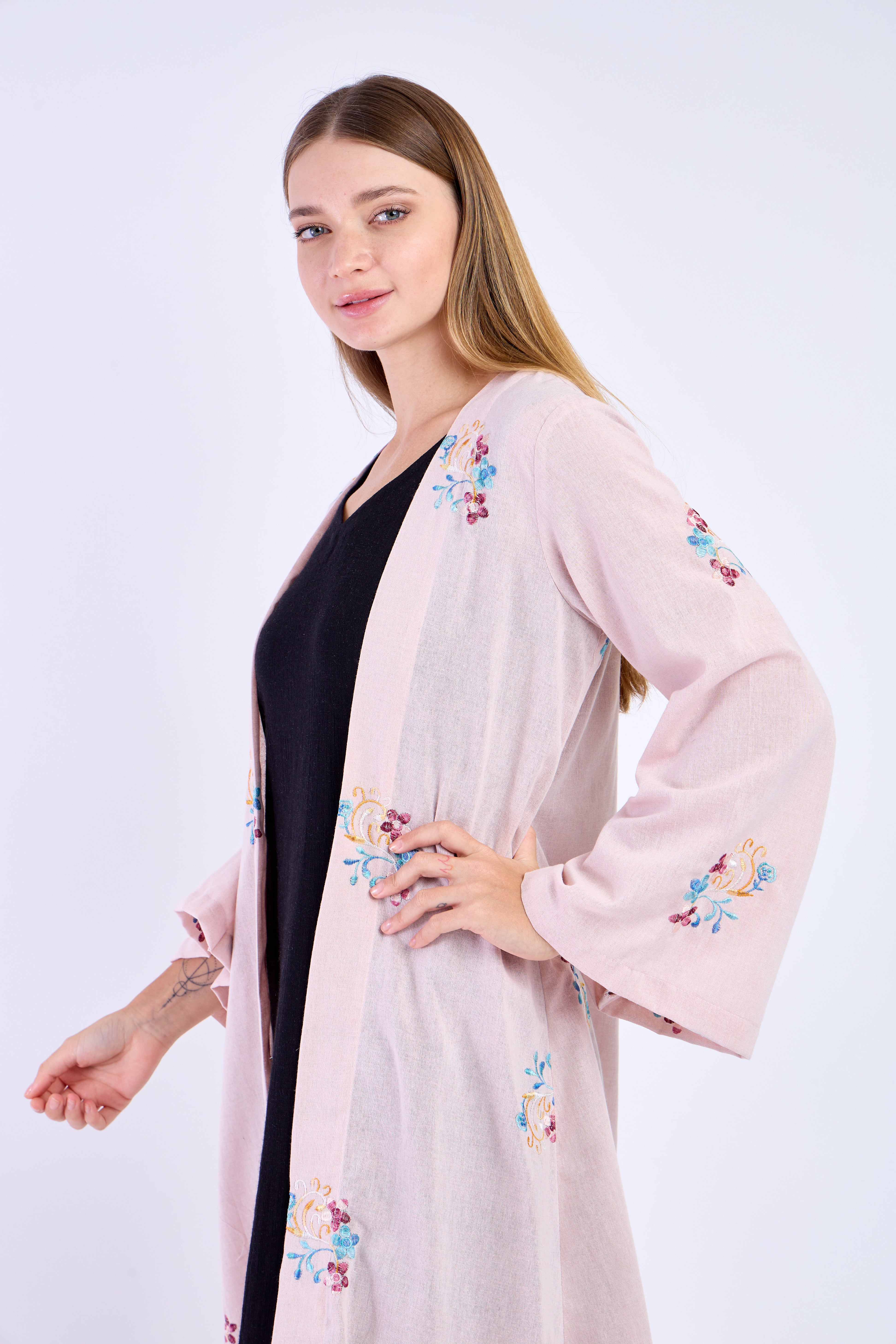 Longline Silhouette Kimono