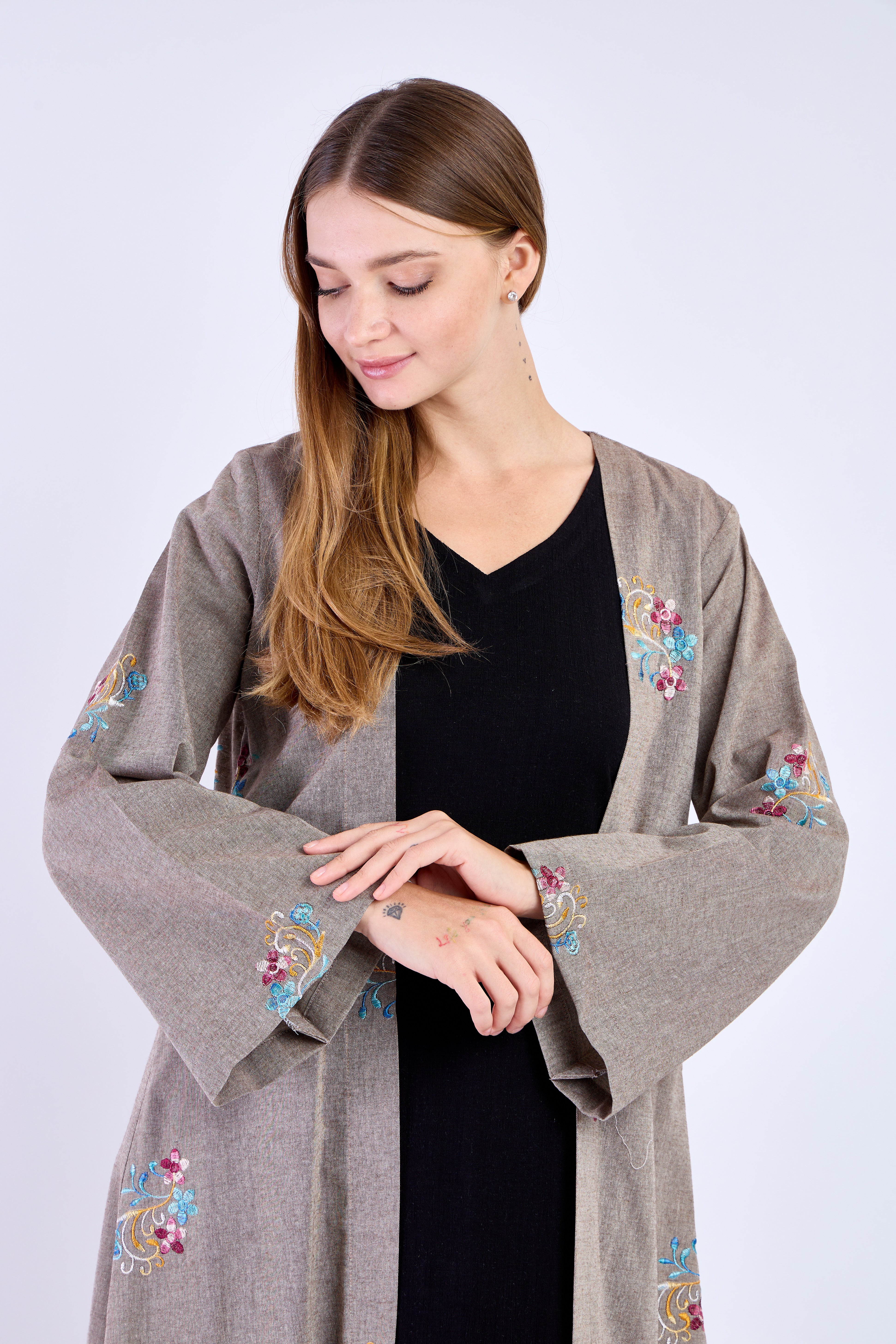 Longline Silhouette Kimono