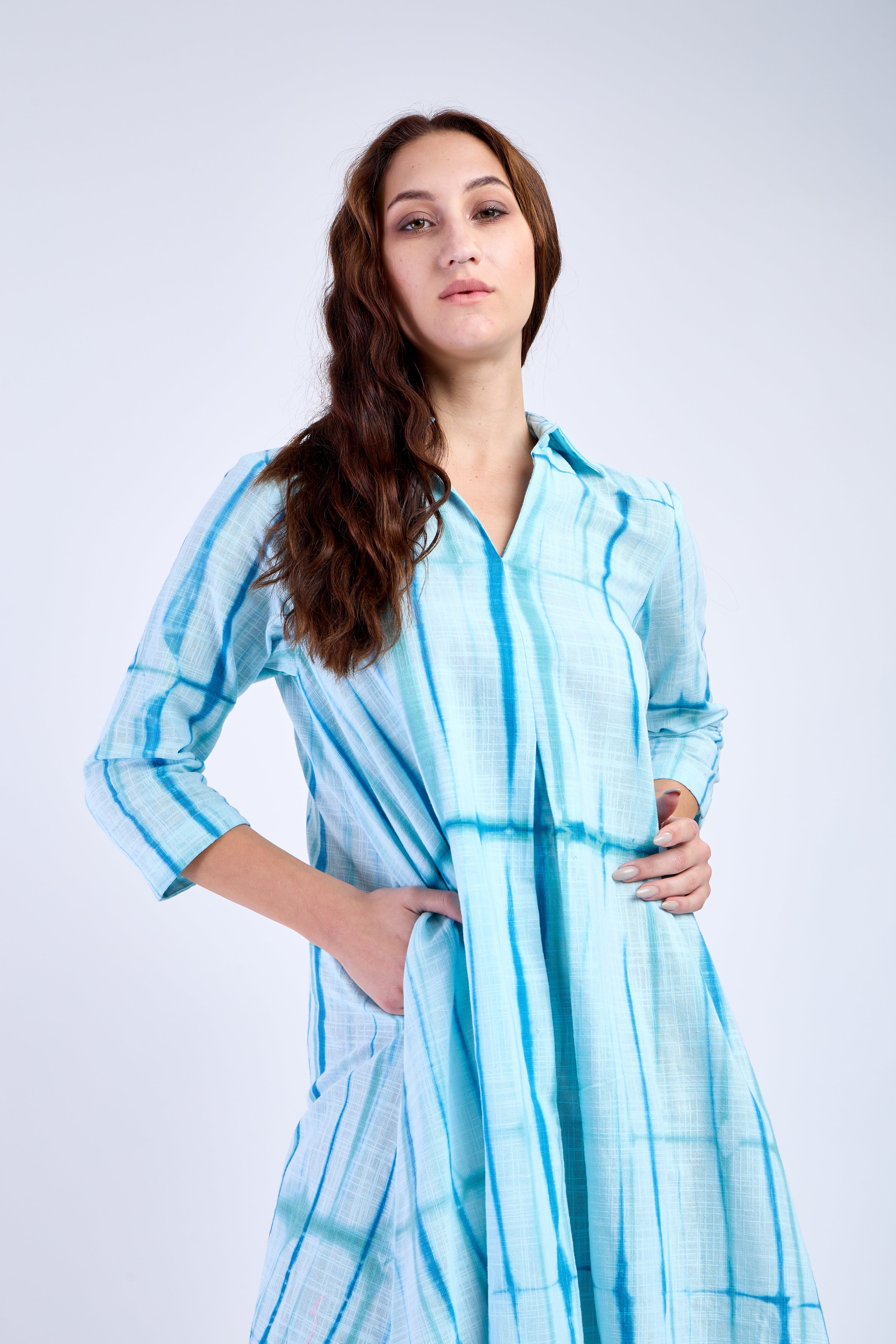 Blue Beach Cover Up
