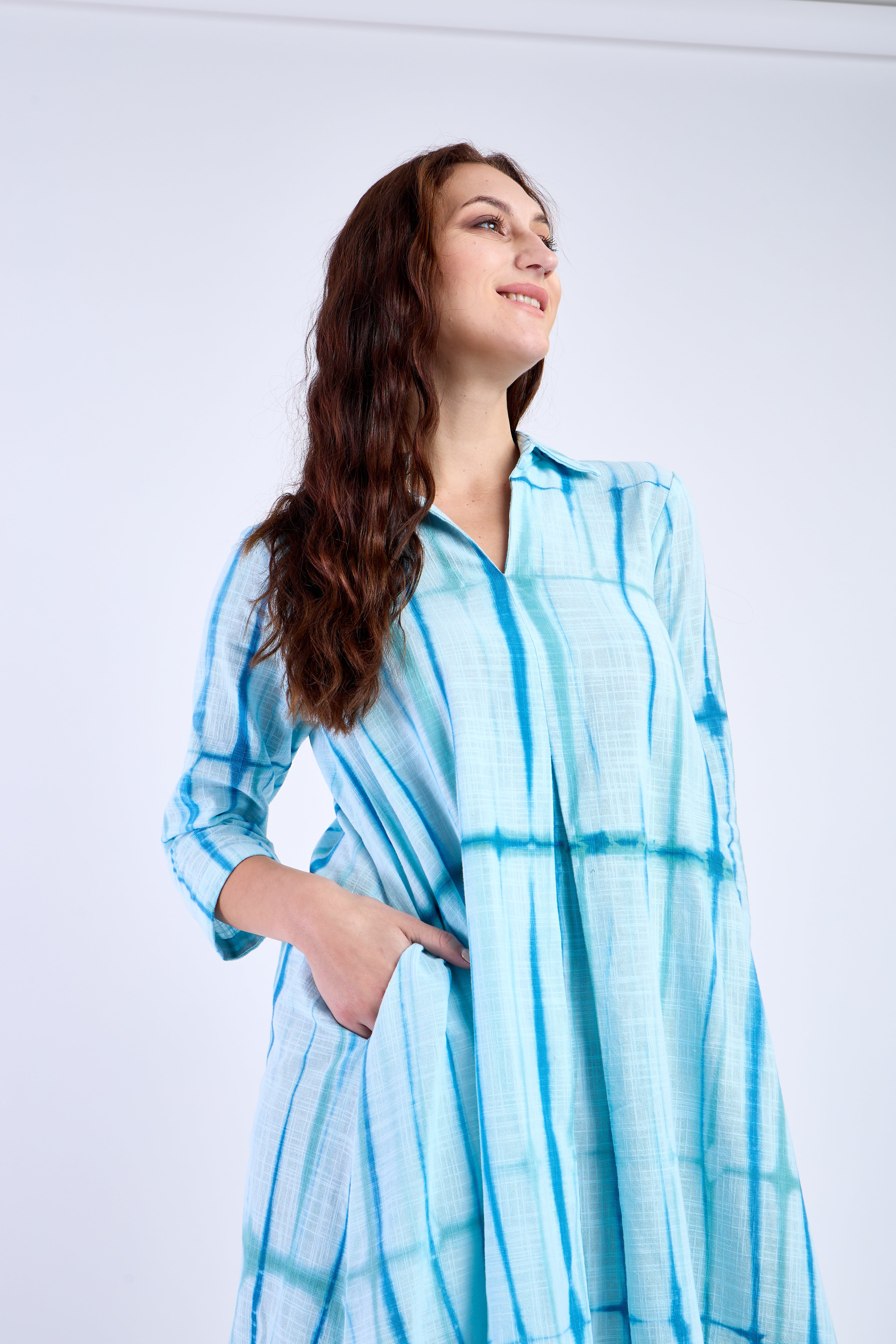 Blue Beach Cover Up