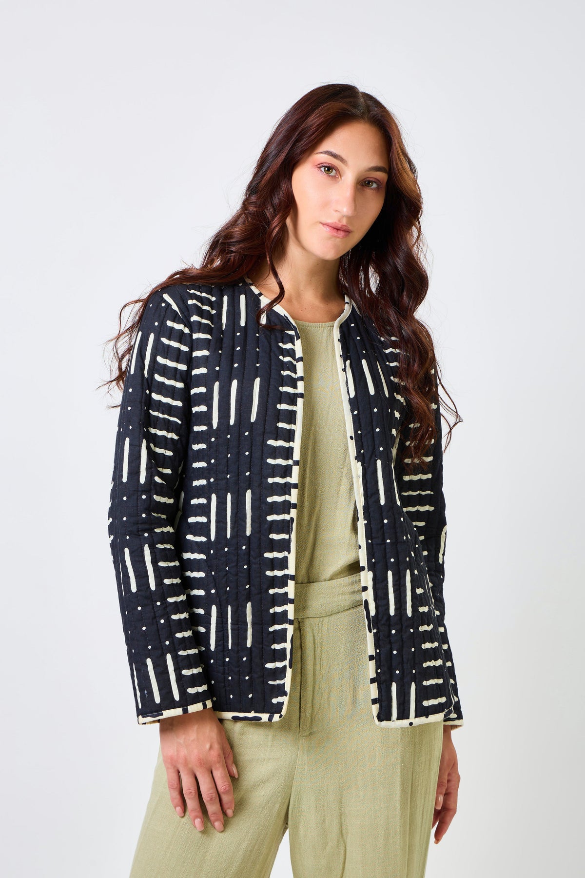 Linea Reversible Quilted Jacket - MIXD