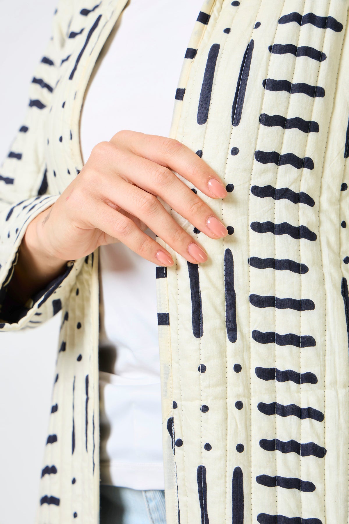 Stria Reversible Quilted Jacket - MIXD