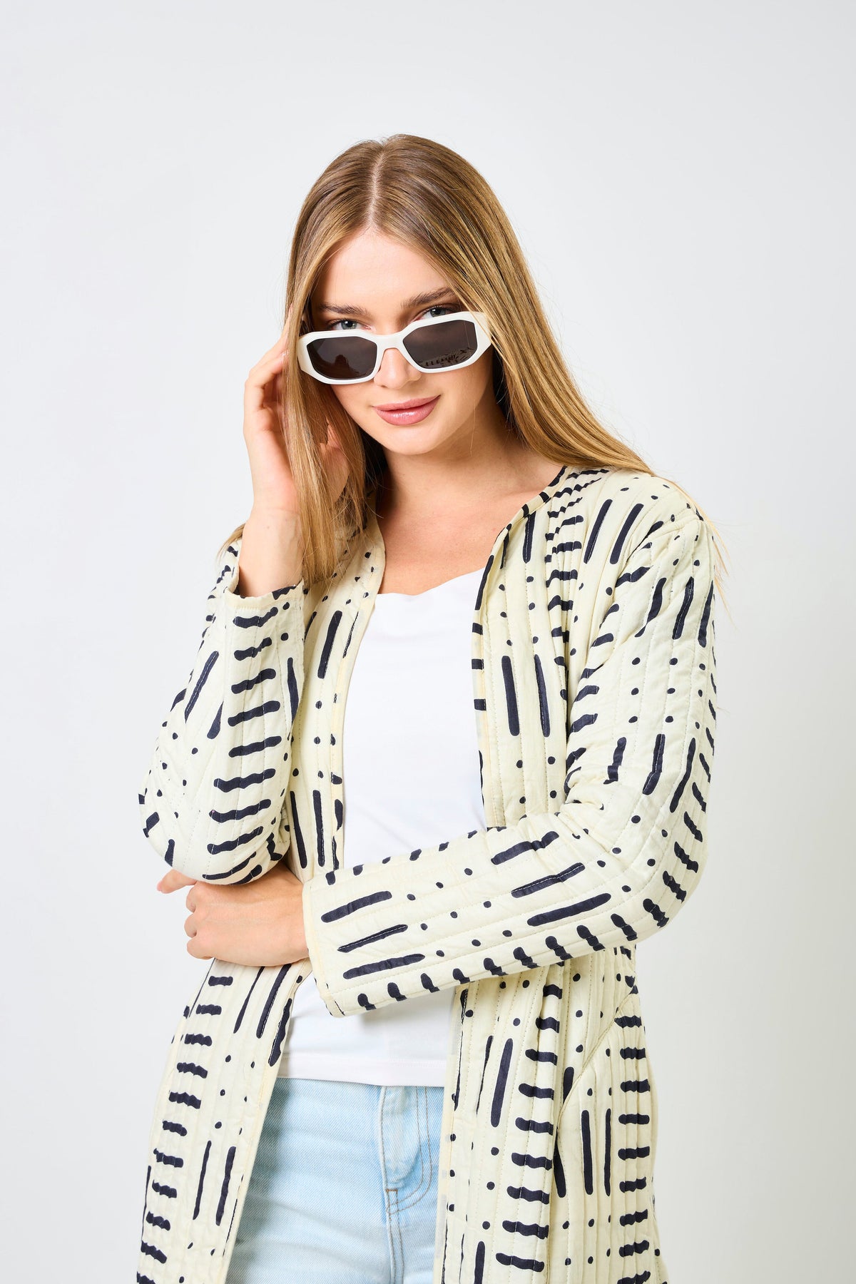 Stria Reversible Quilted Jacket - MIXD