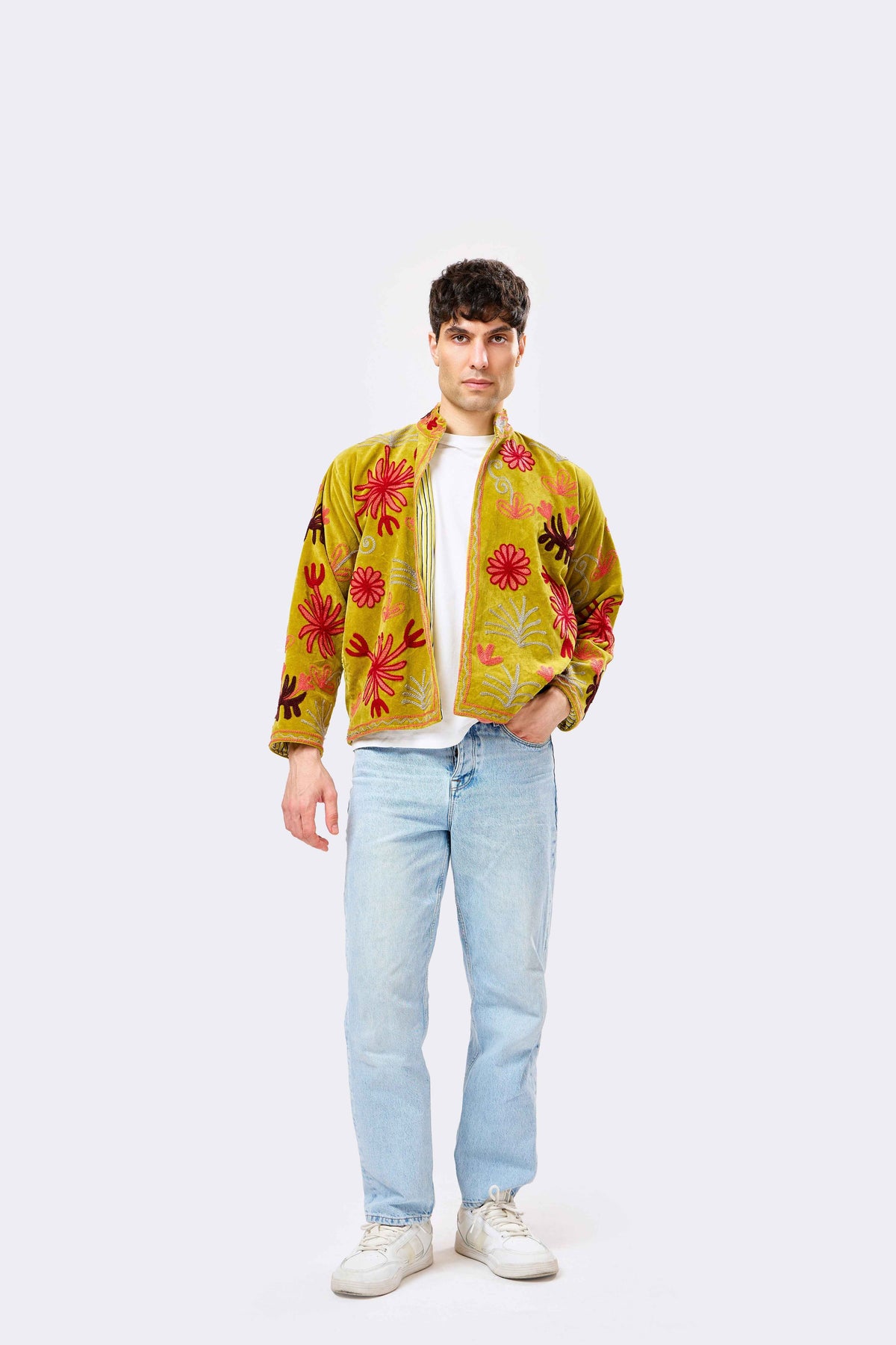 Solvyn Short Velvet Jacket