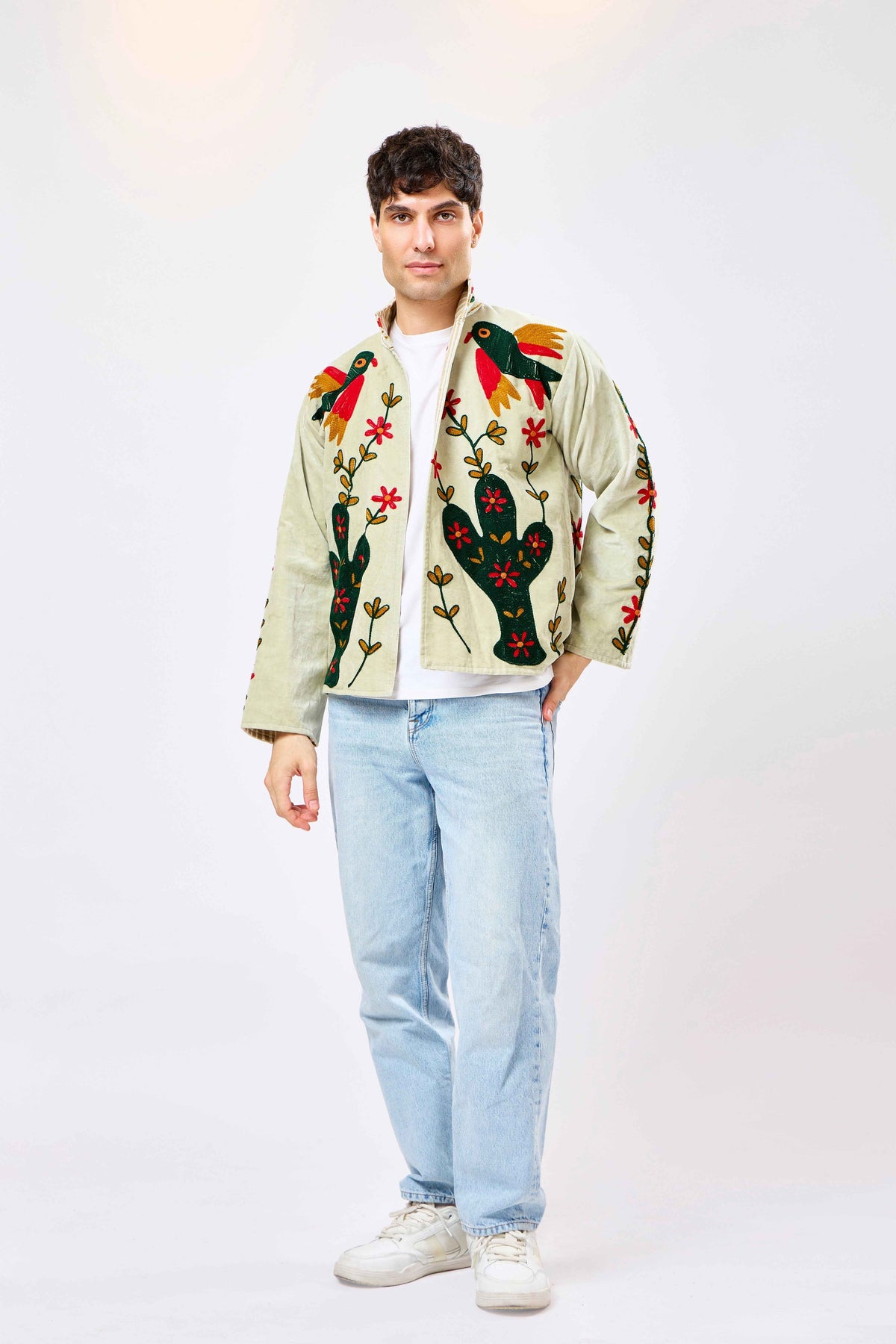 Calyros Short Velvet Jacket
