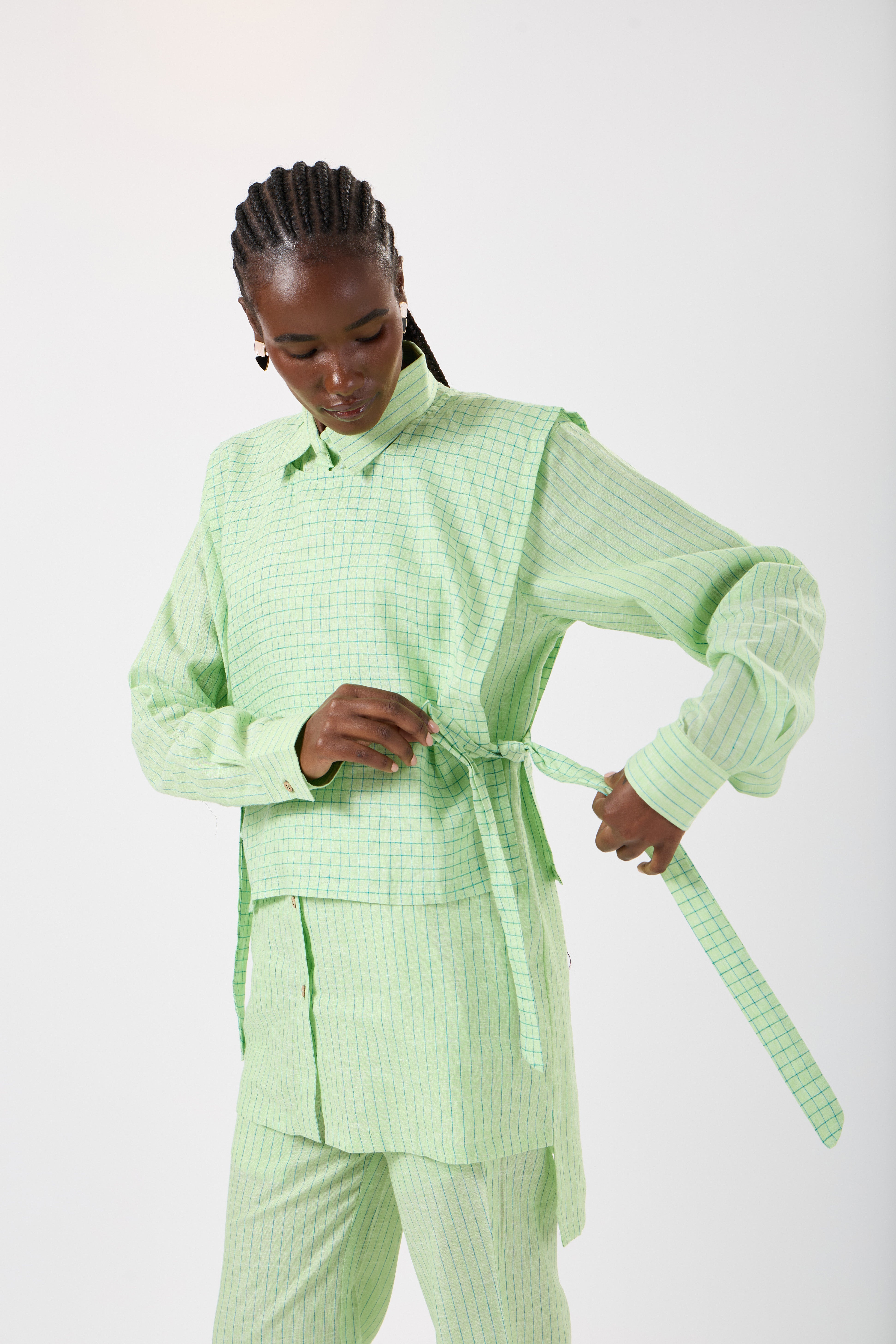 Avior: Elegant Coord Set with Vest