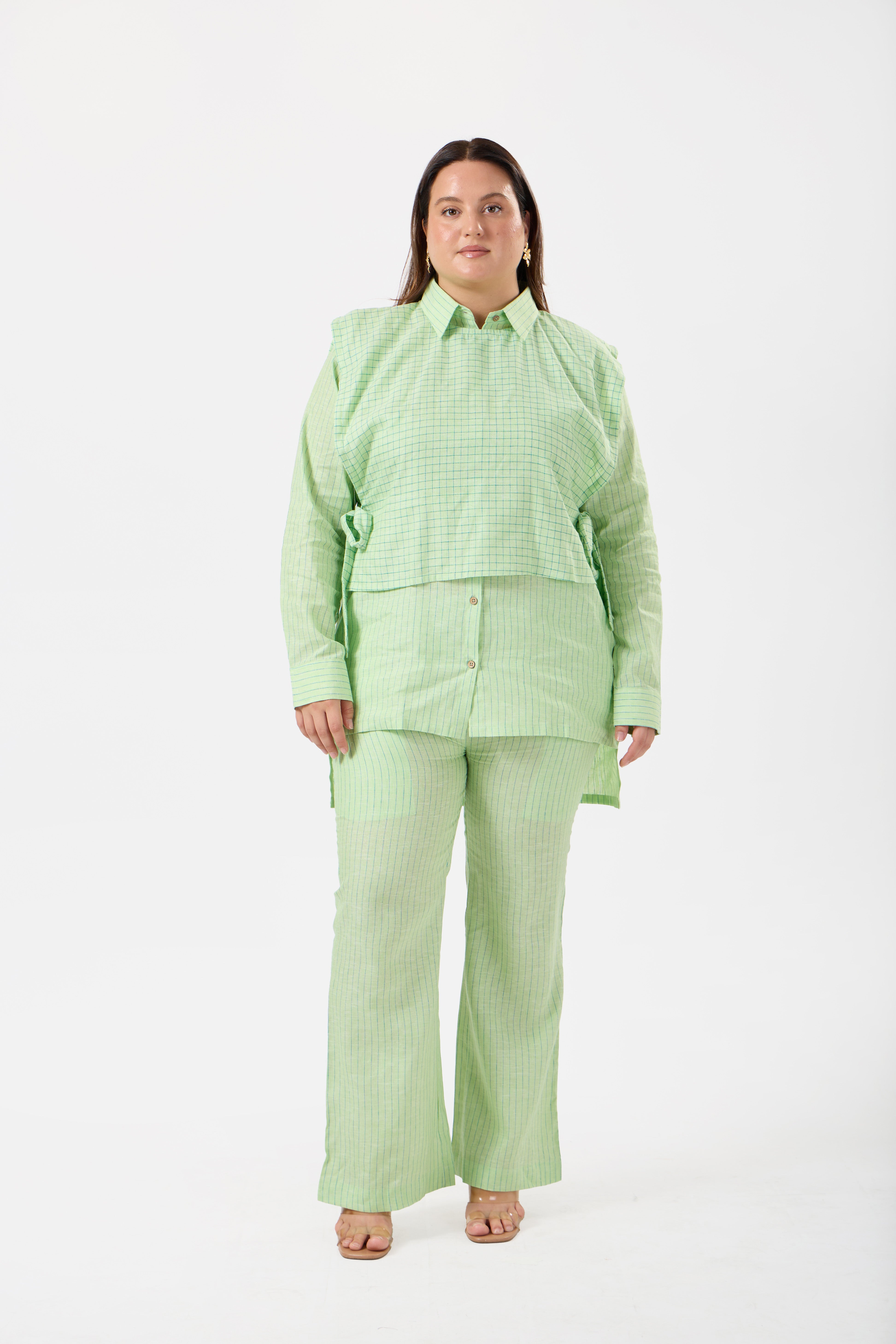 Avior: Elegant Coord Set with Vest