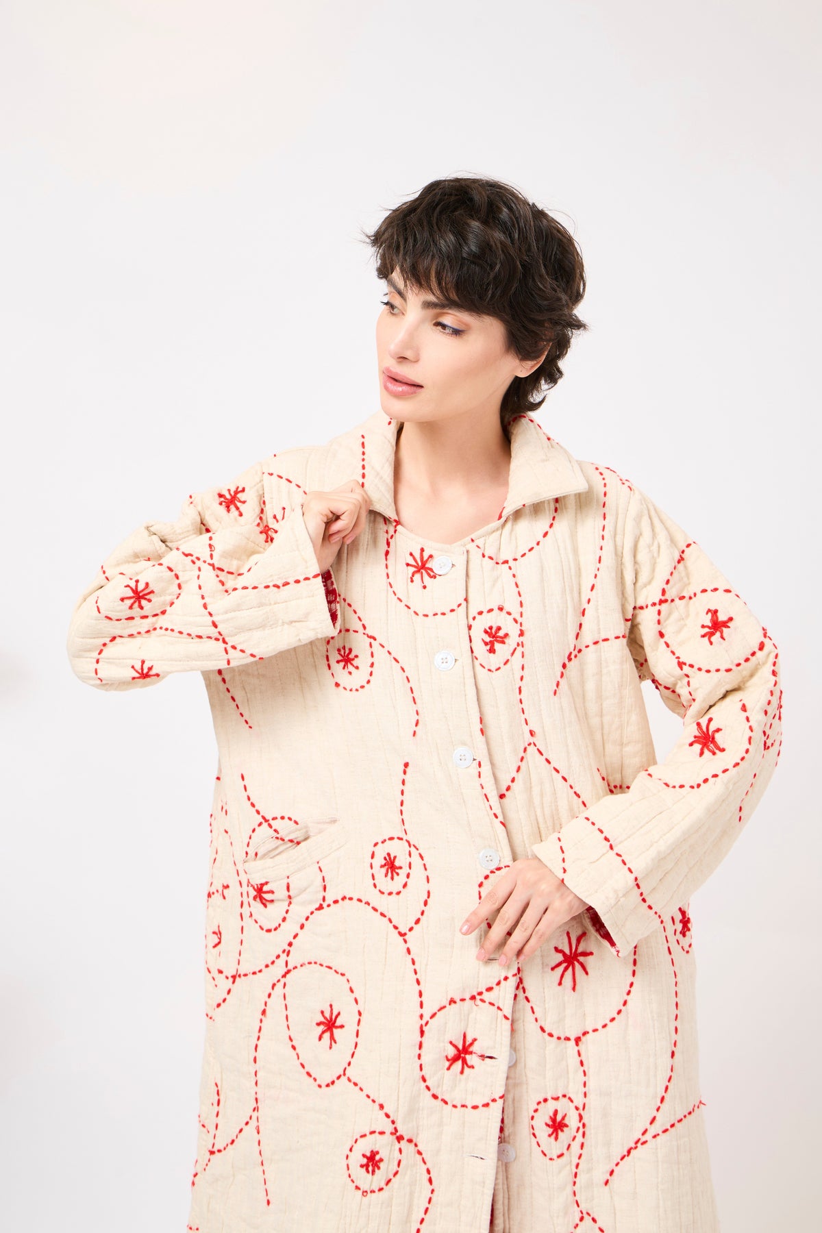 Zafira Quilted Jacket - MIXD