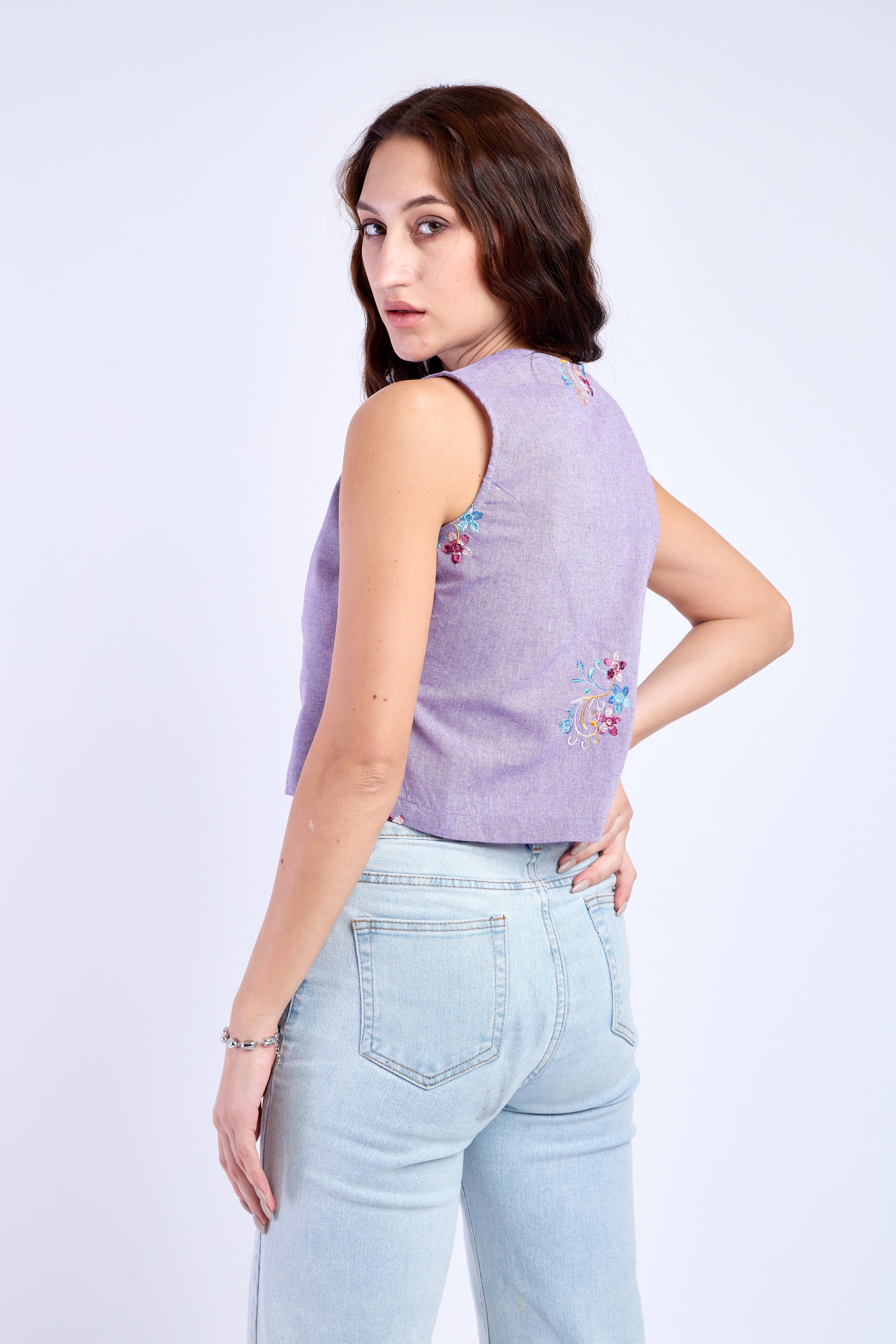 Front Tie Detail Top