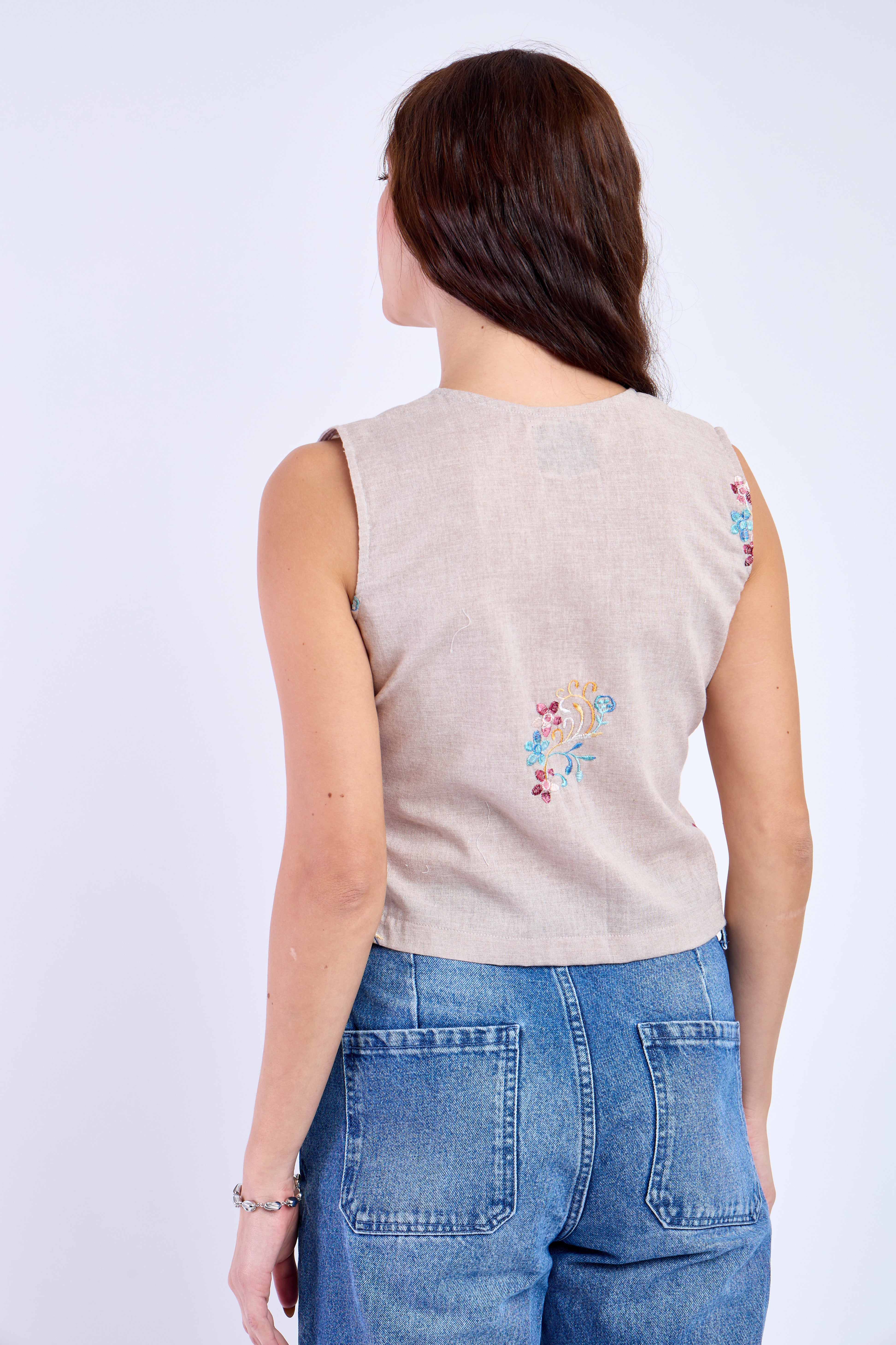 Front Tie Detail Top