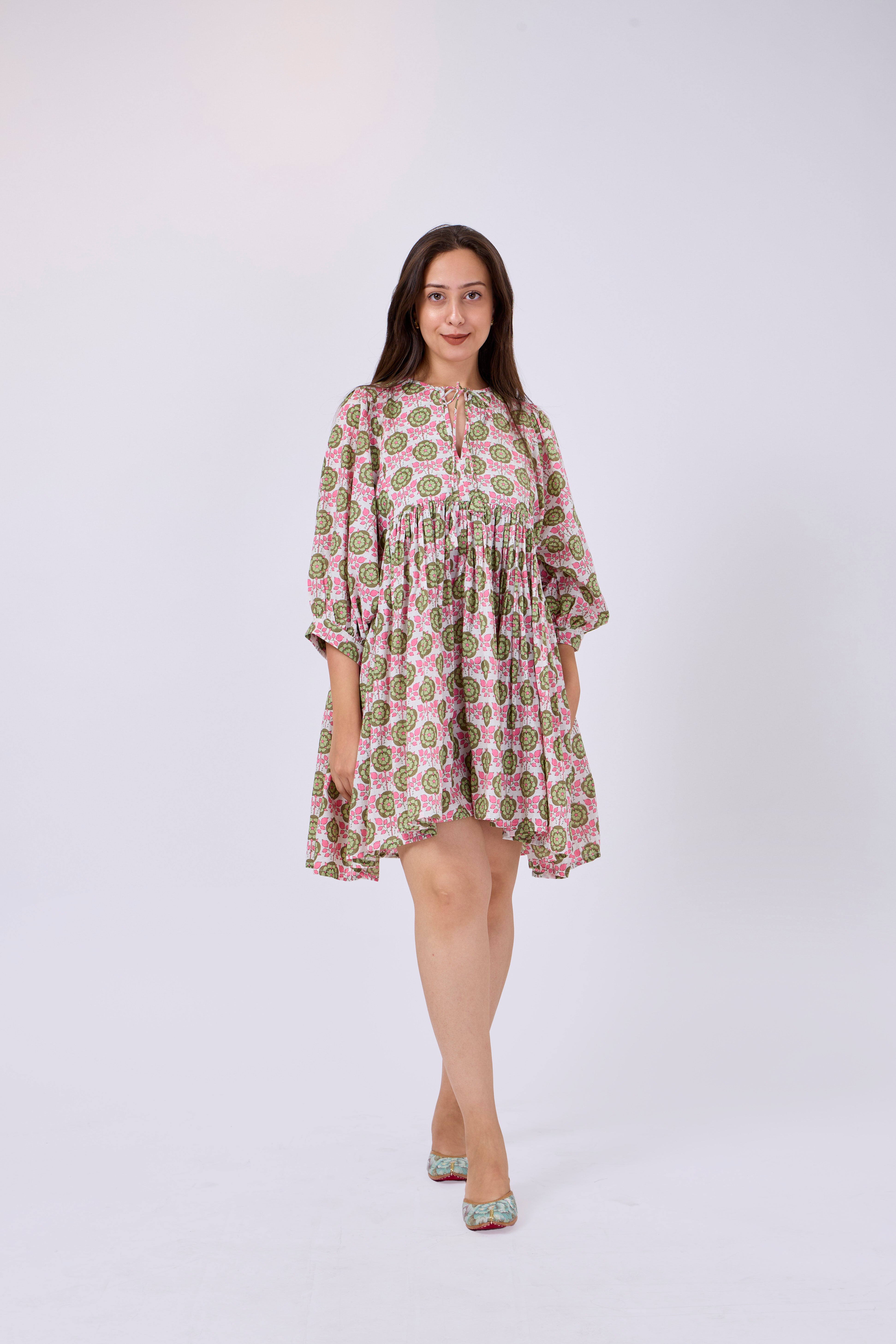Introducing the Frilla Dress: A Handcrafted Masterpiece