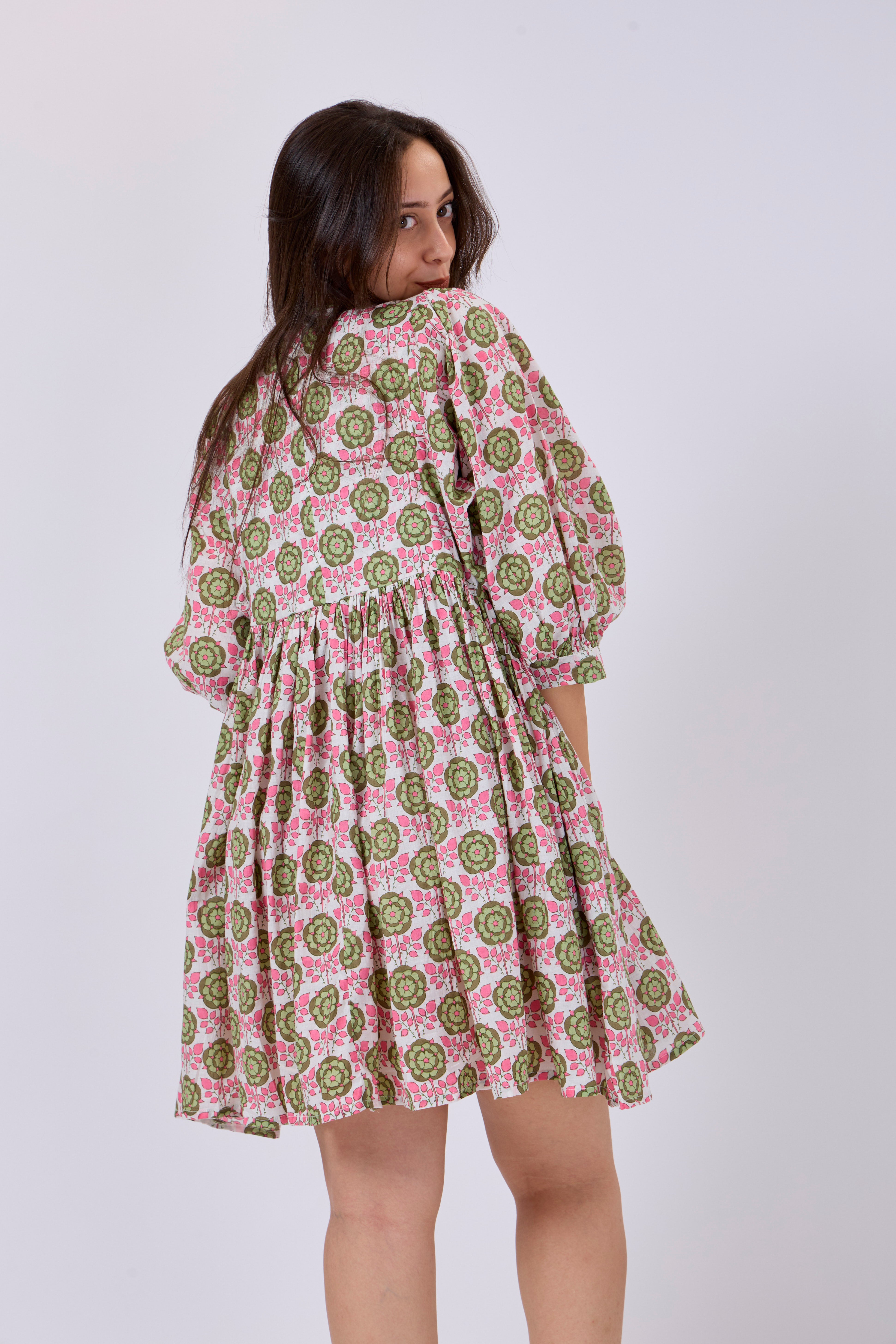 Introducing the Frilla Dress: A Handcrafted Masterpiece