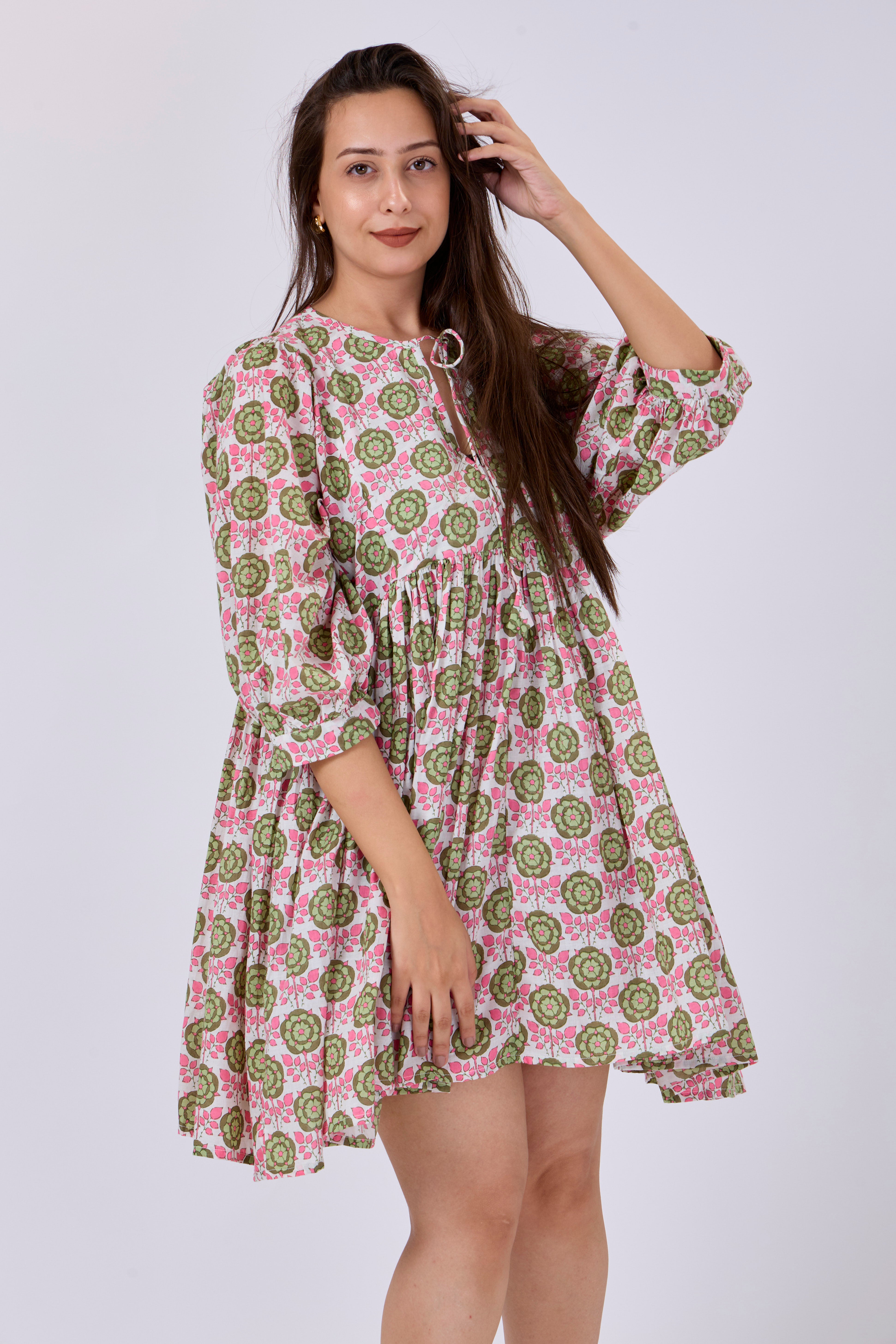 Introducing the Frilla Dress: A Handcrafted Masterpiece