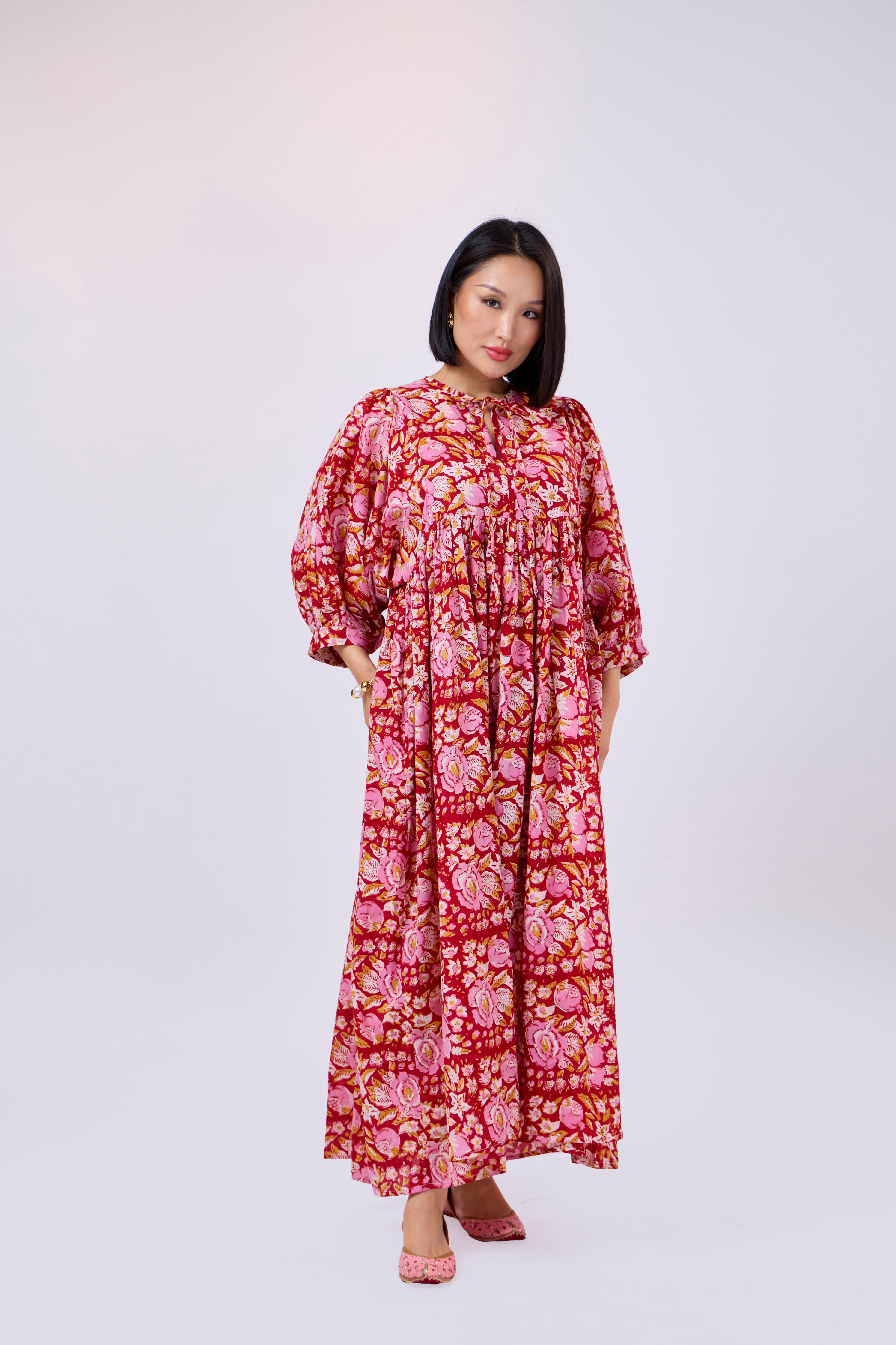 Introducing the Frillina Dress: Elegant and Flowy