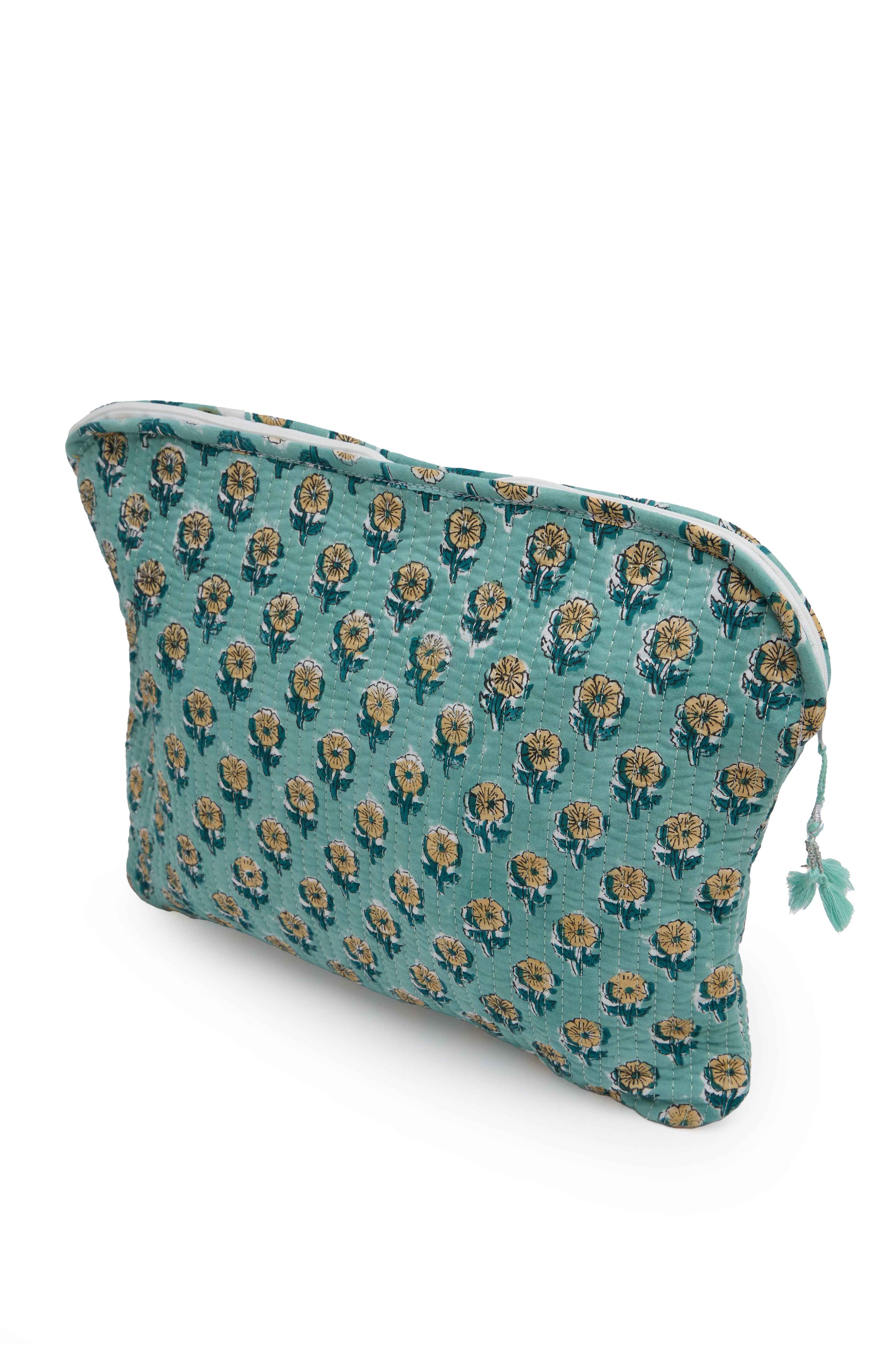 Kavya Laptop Case (Dark Green)