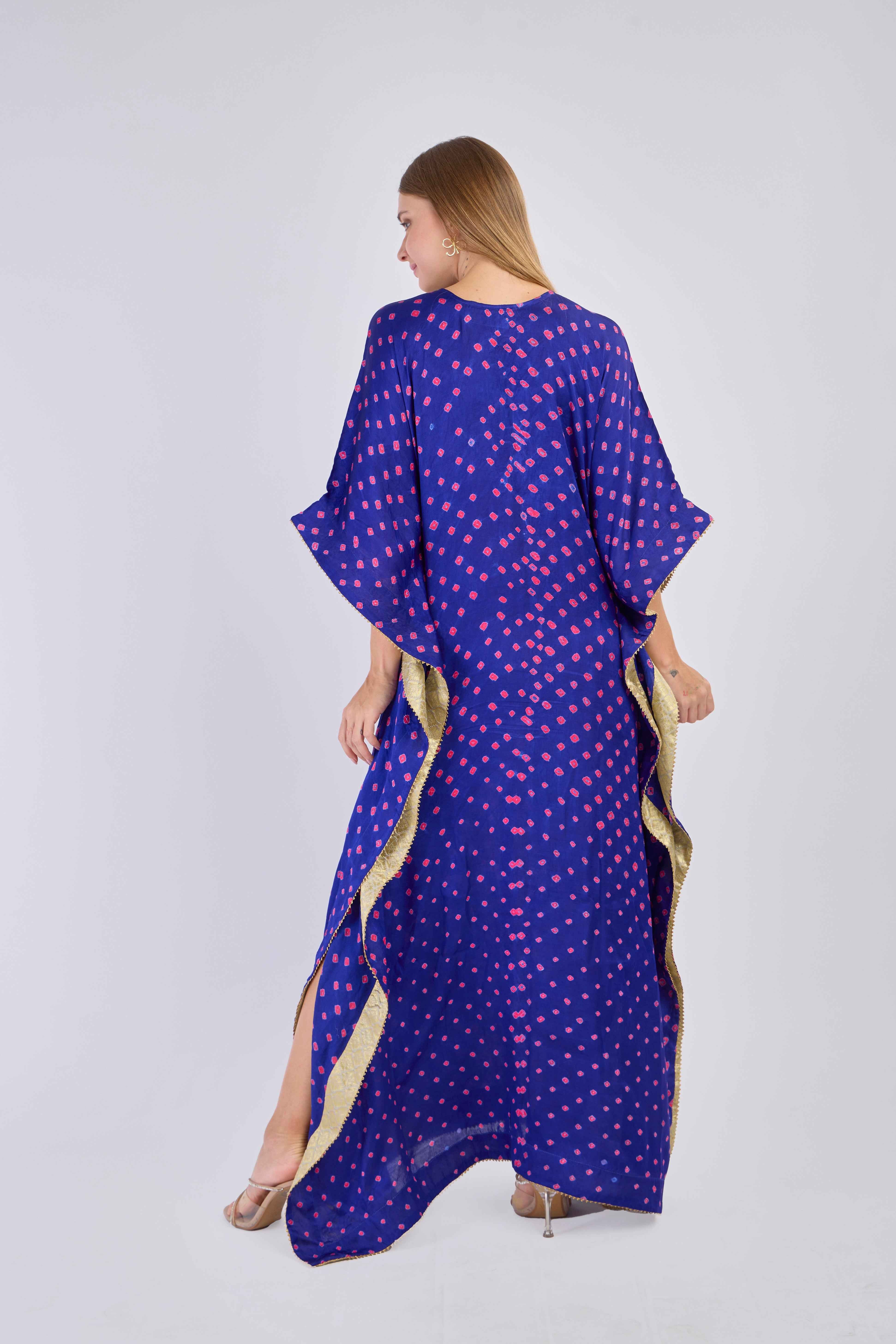 Midnight Bloom Kaftan