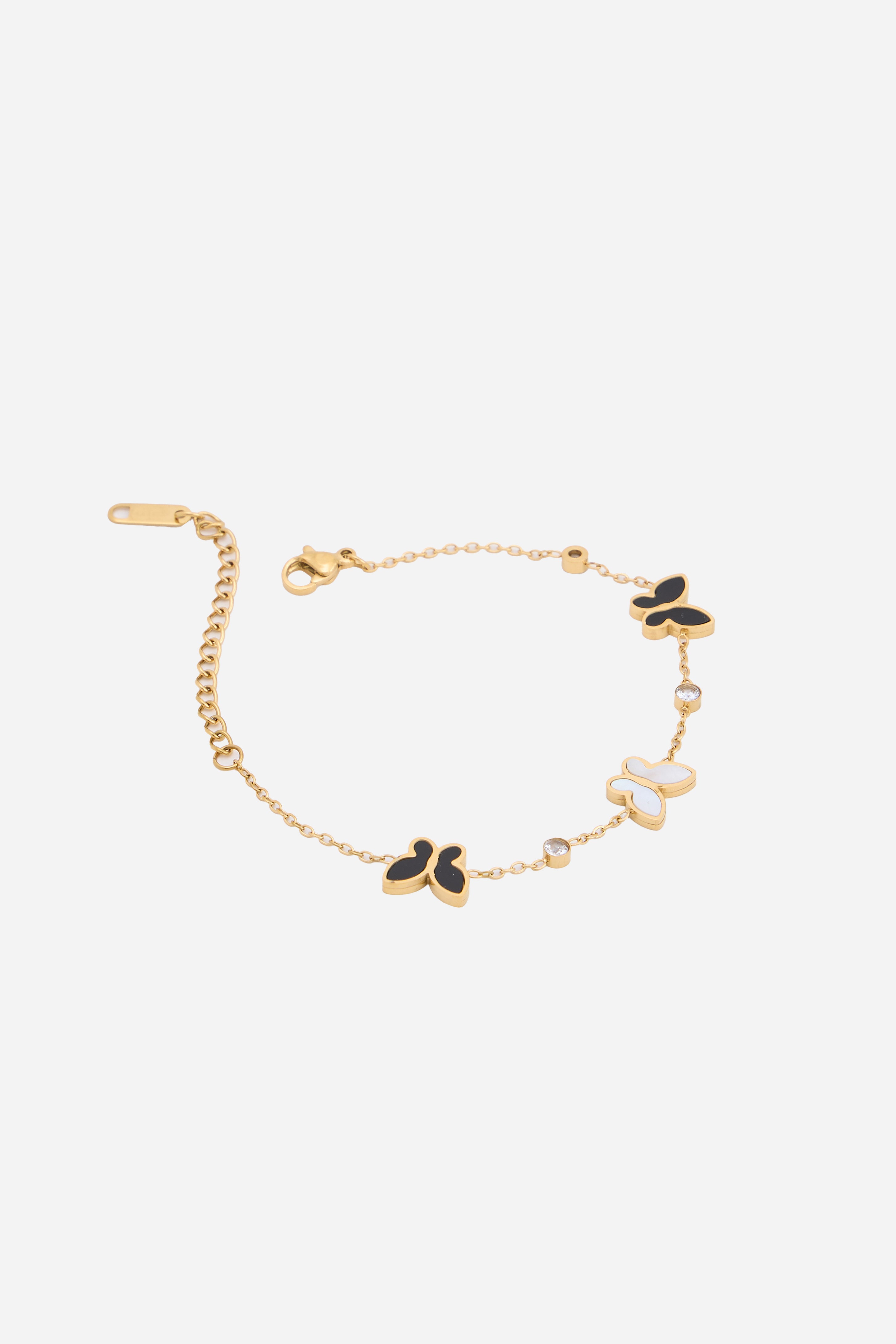 Elegance Collection: Contrast Wing Bracelet