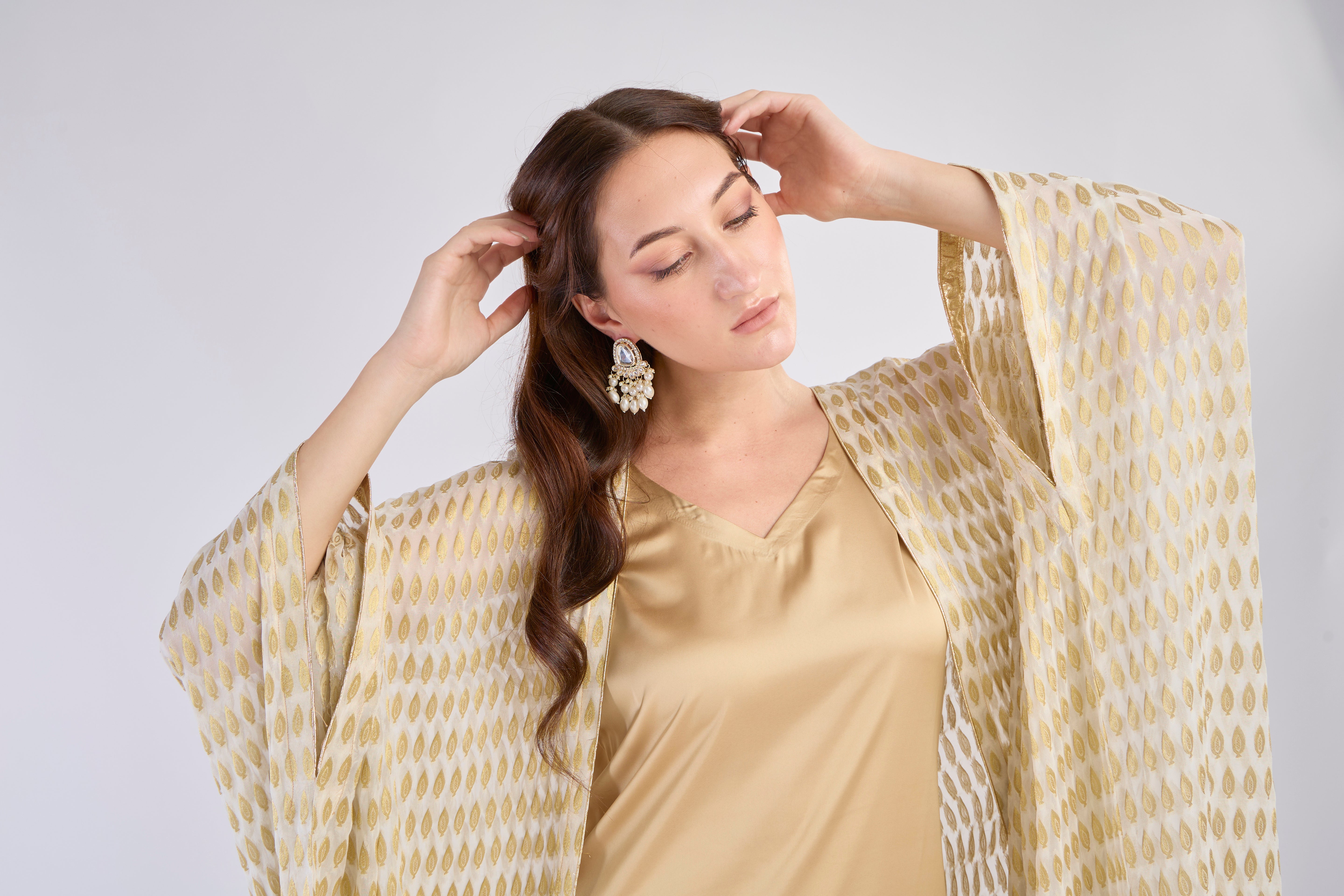Regal Drape Kimono