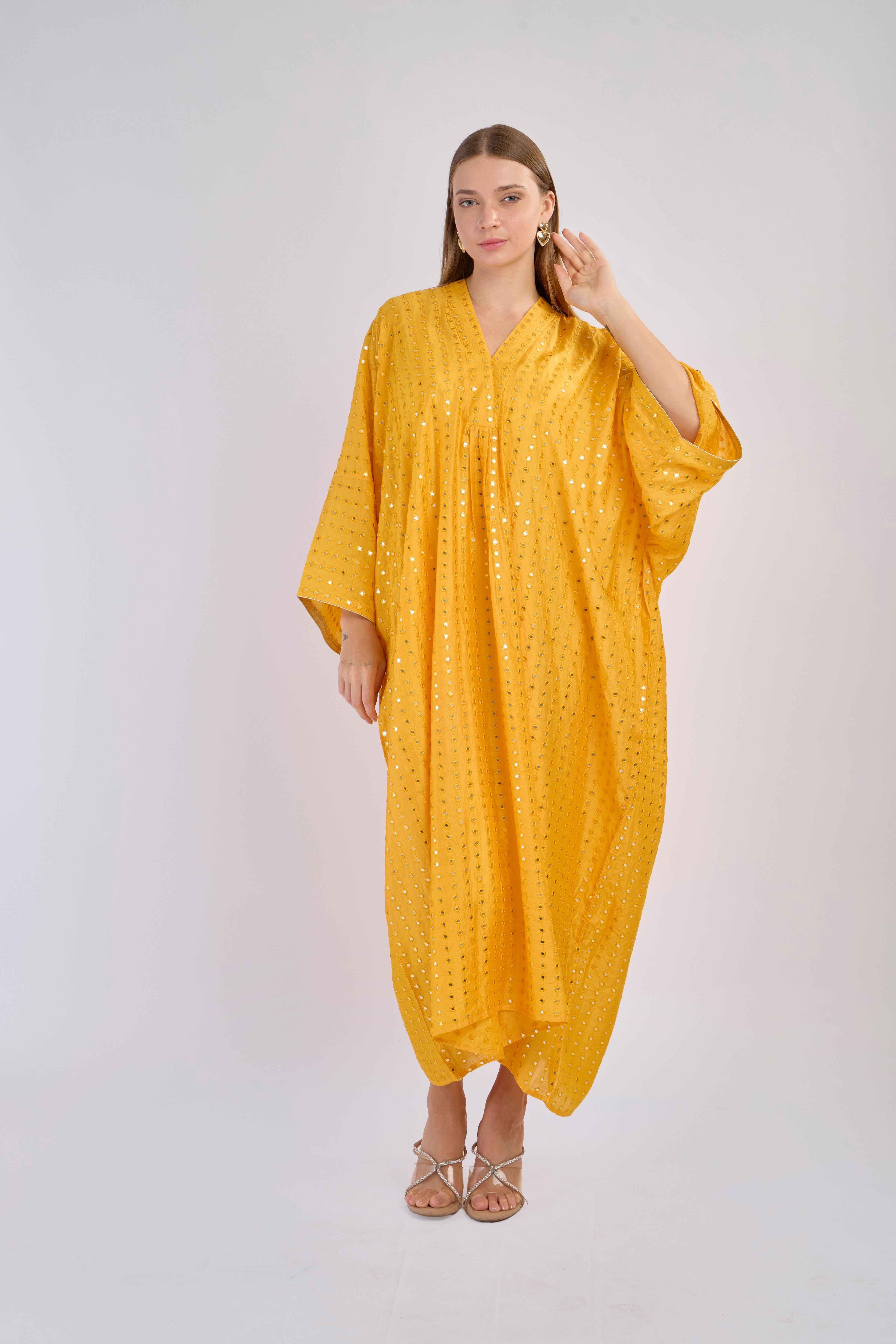 Desert Star Kaftan (Yellow)