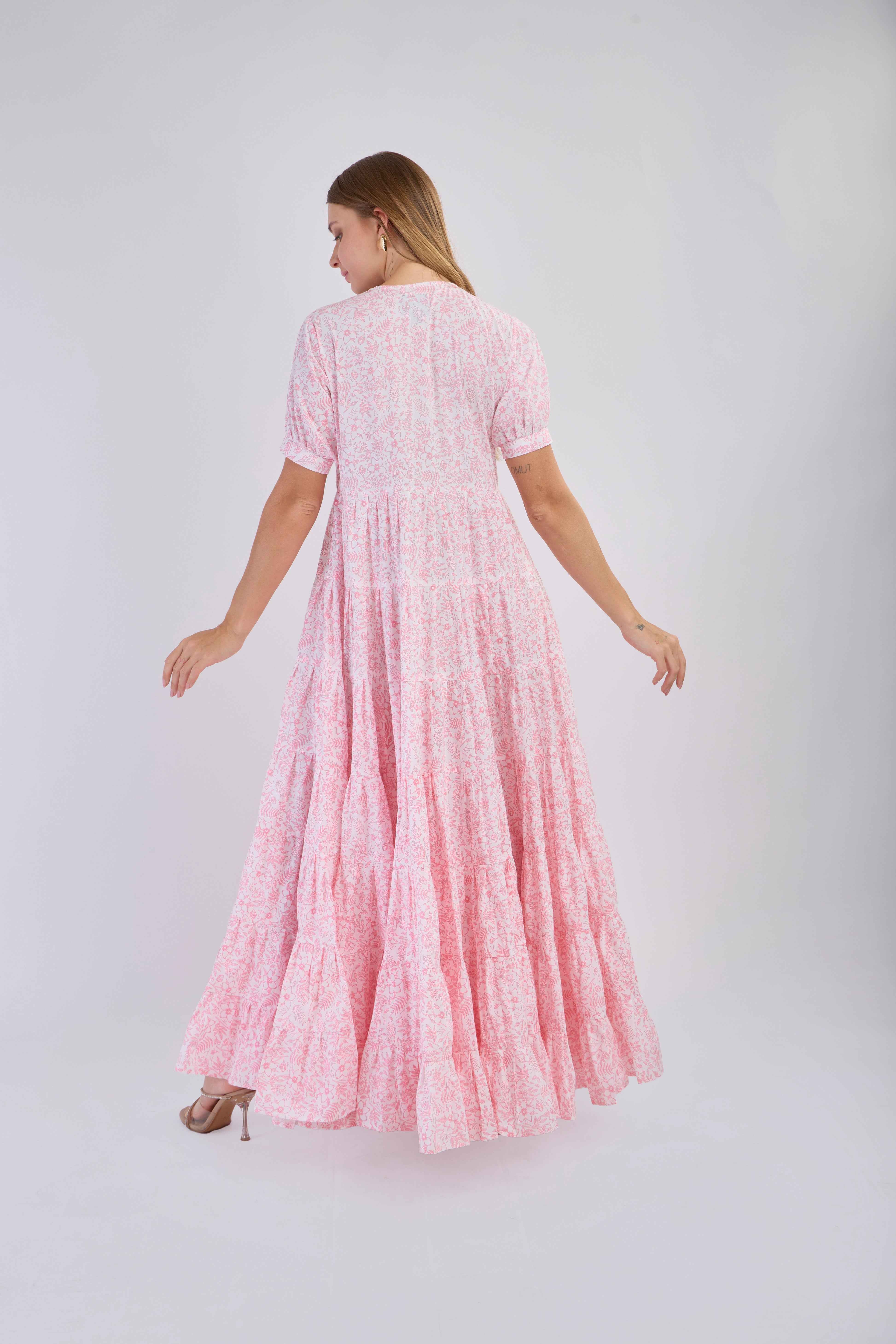 Sunday Maxi Dress (Baby Pink)