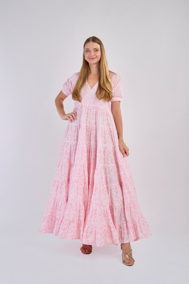 Sunday Maxi Dress (Baby Pink)