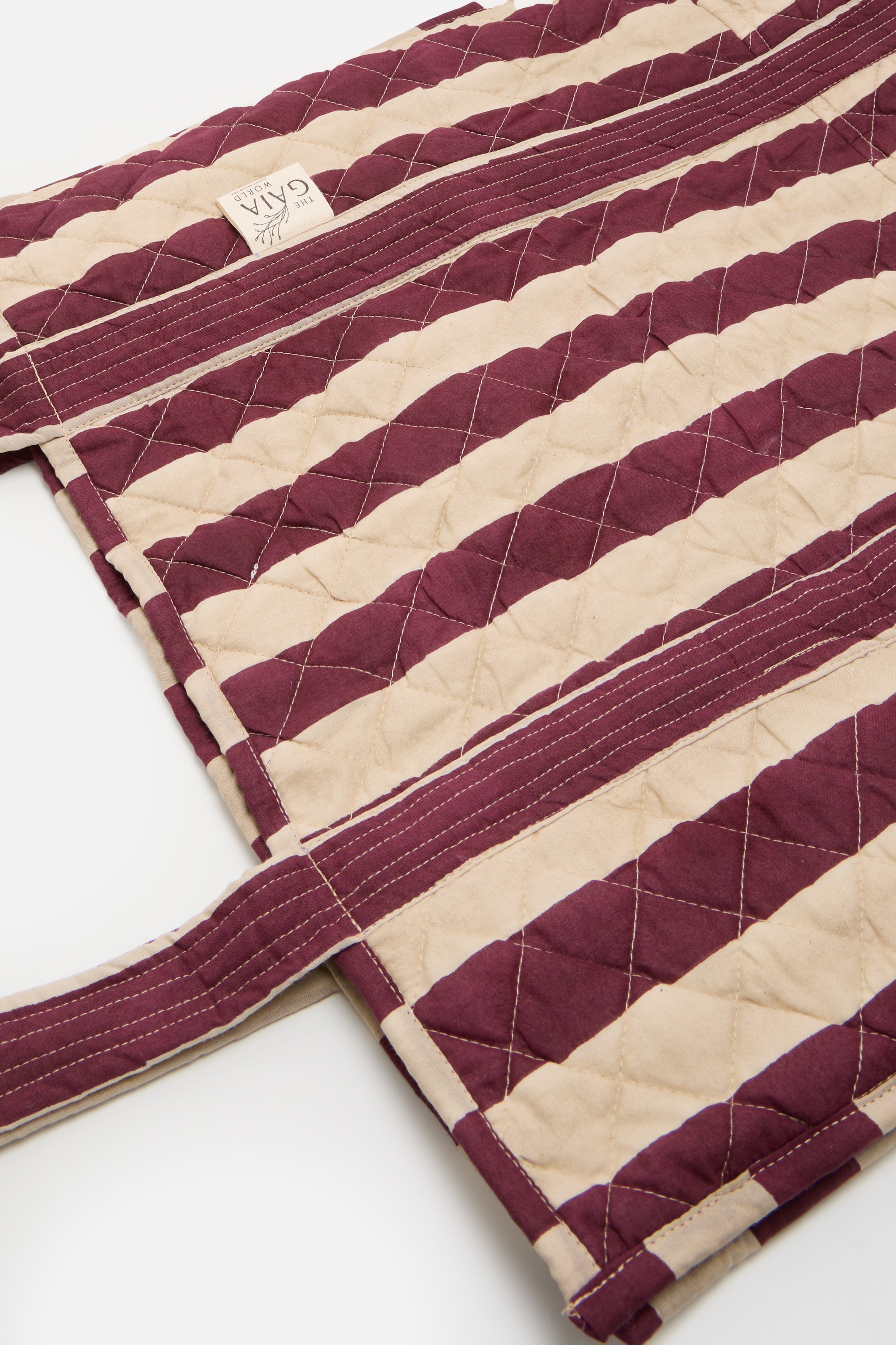 Marrow Stripe Jumbo Tote Bag - The Gaia World