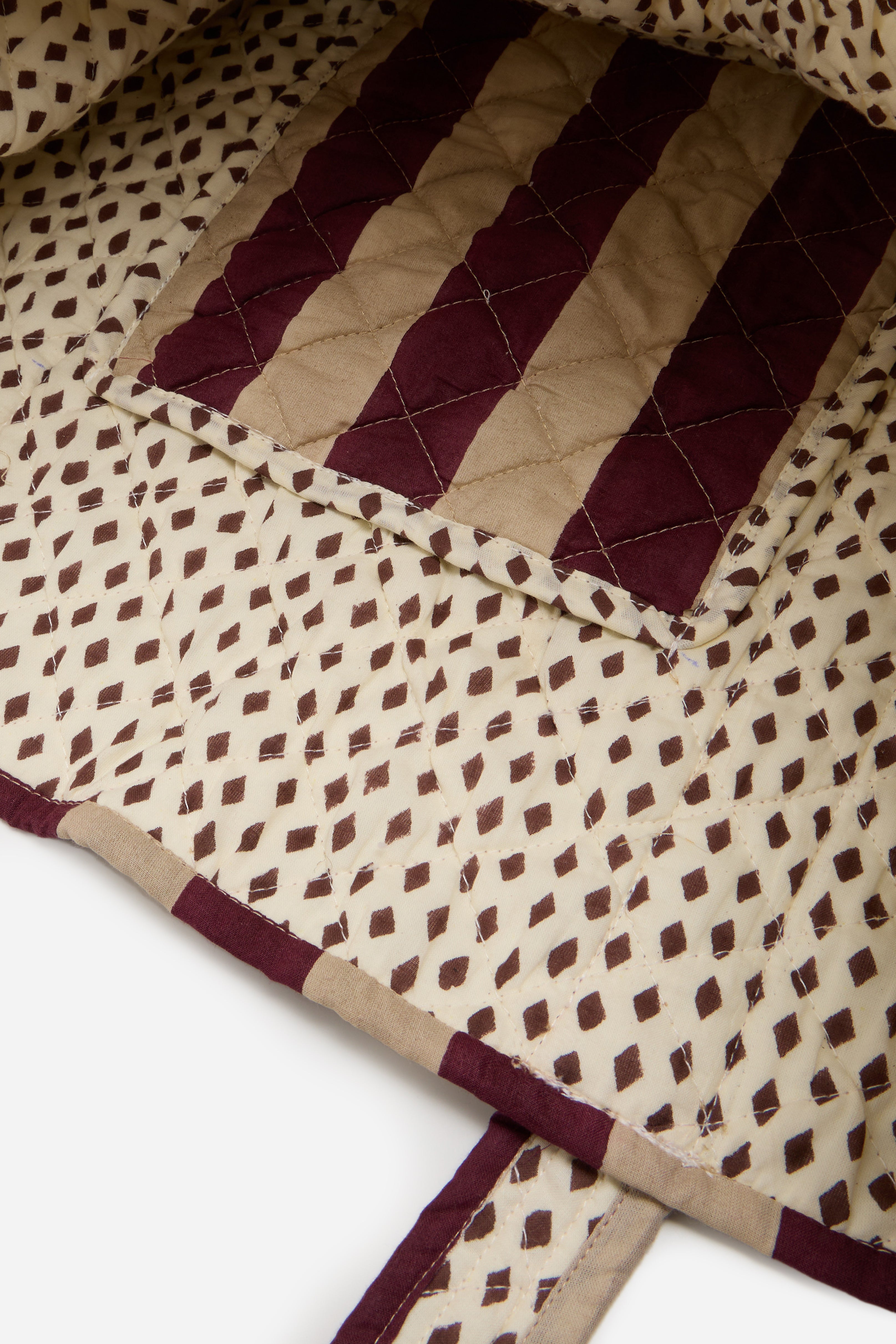 Marrow Stripe Jumbo Tote Bag