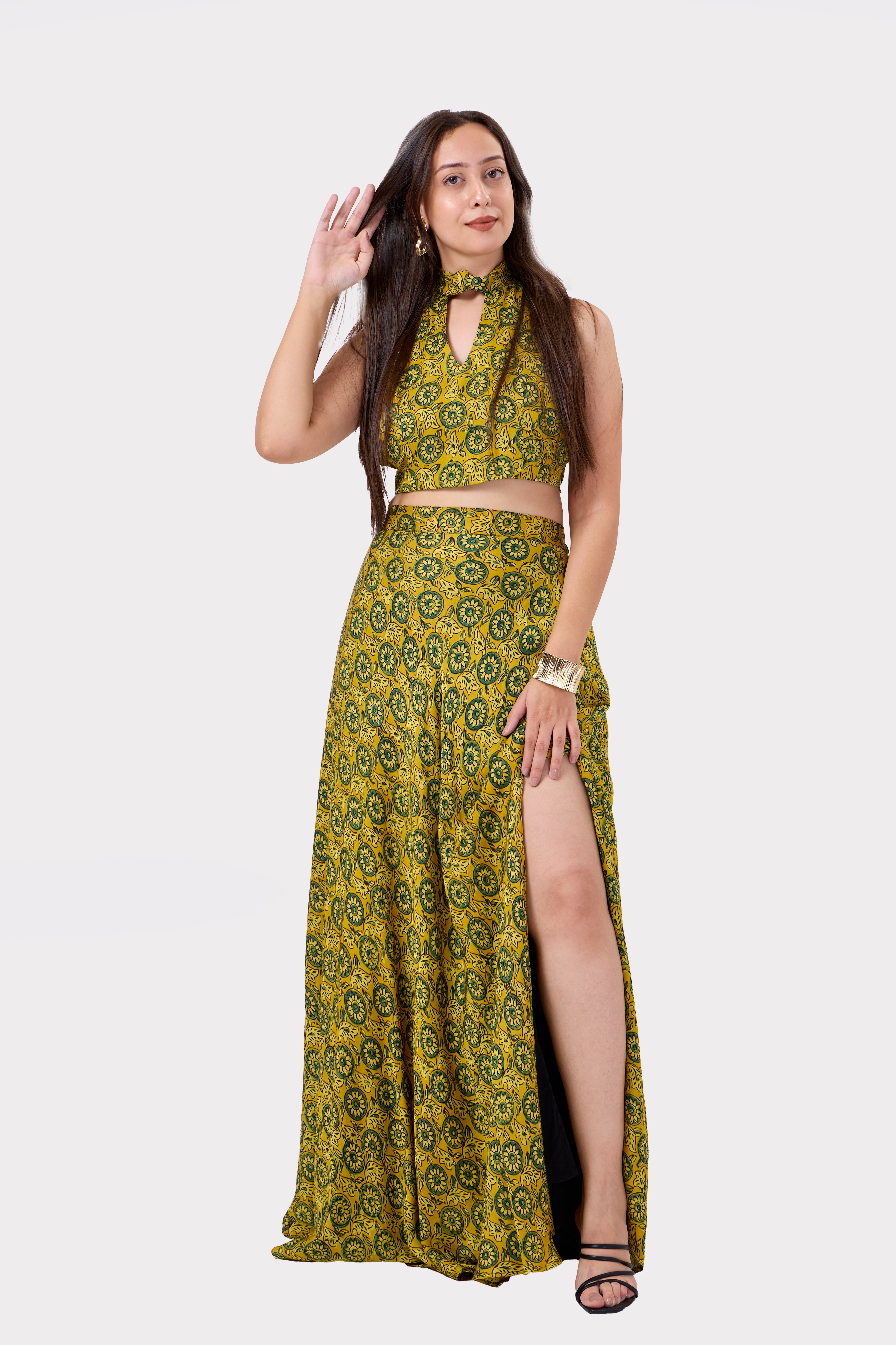 Introducing Ocean Breeze: Luxe Pure Modal Silk Co-ord set