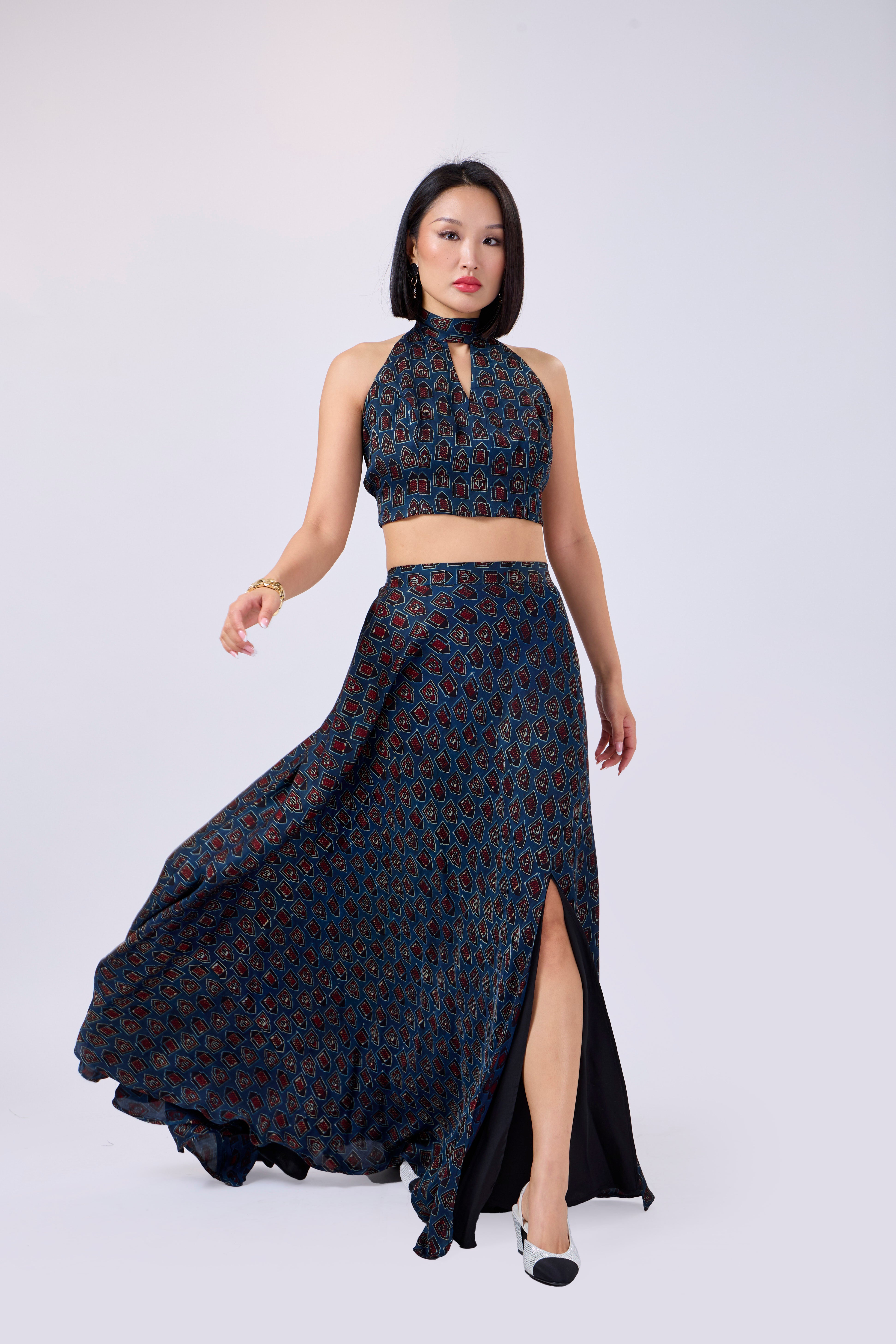 Introducing Ocean Breeze: Luxe Pure Modal Silk Co-ord set