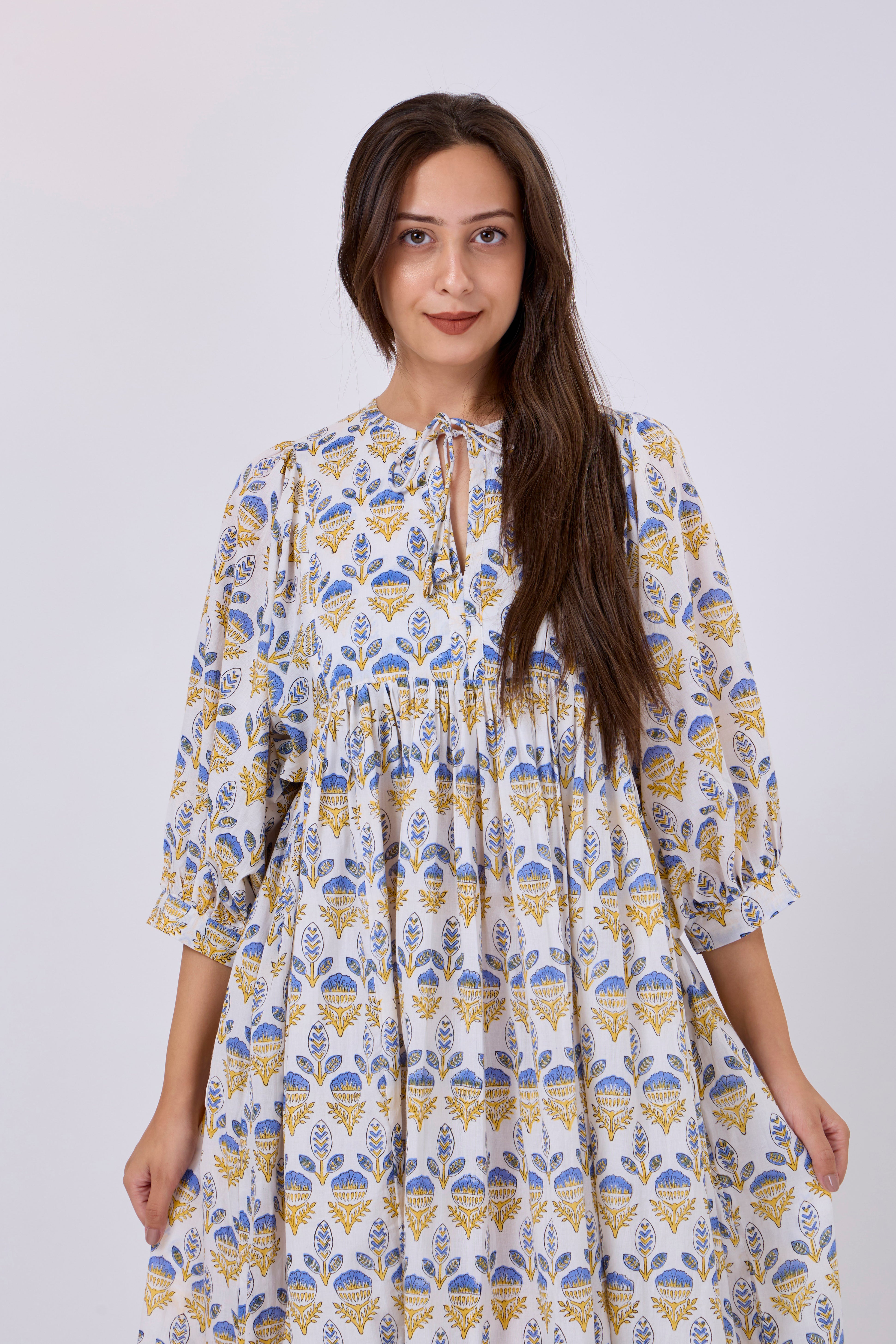 Introducing the Frillina Dress: Elegant and Flowy