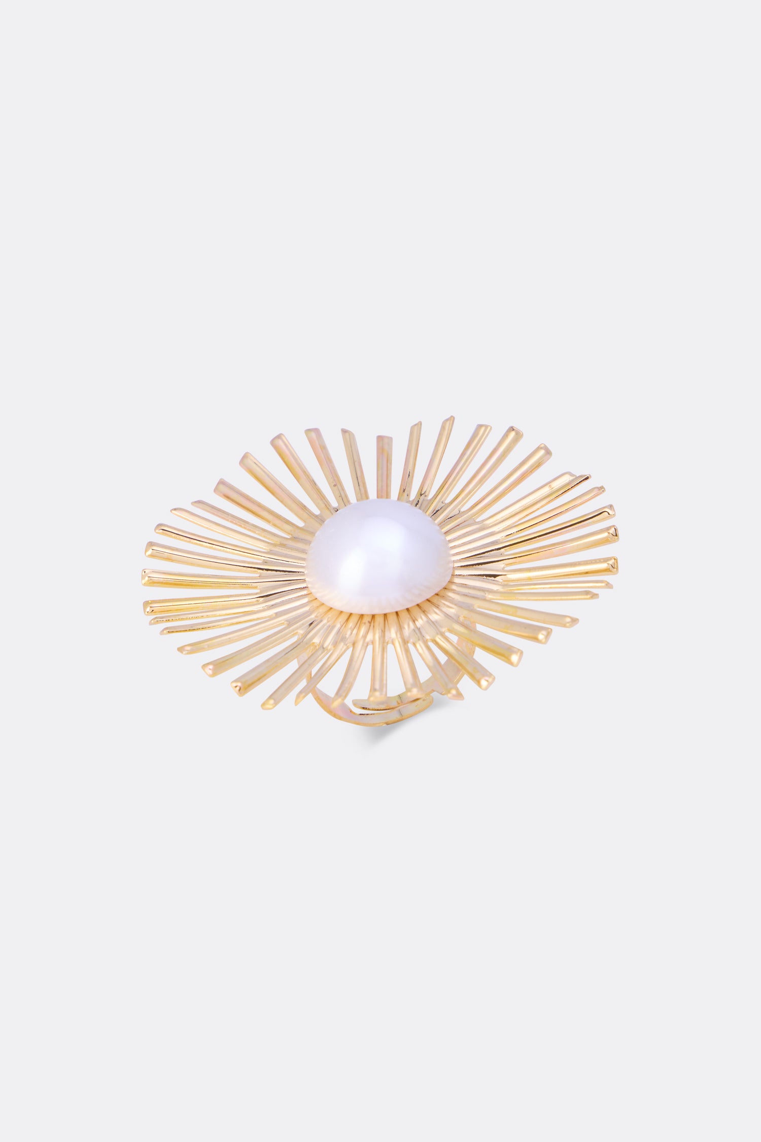 Classic Pearl Sun Ring