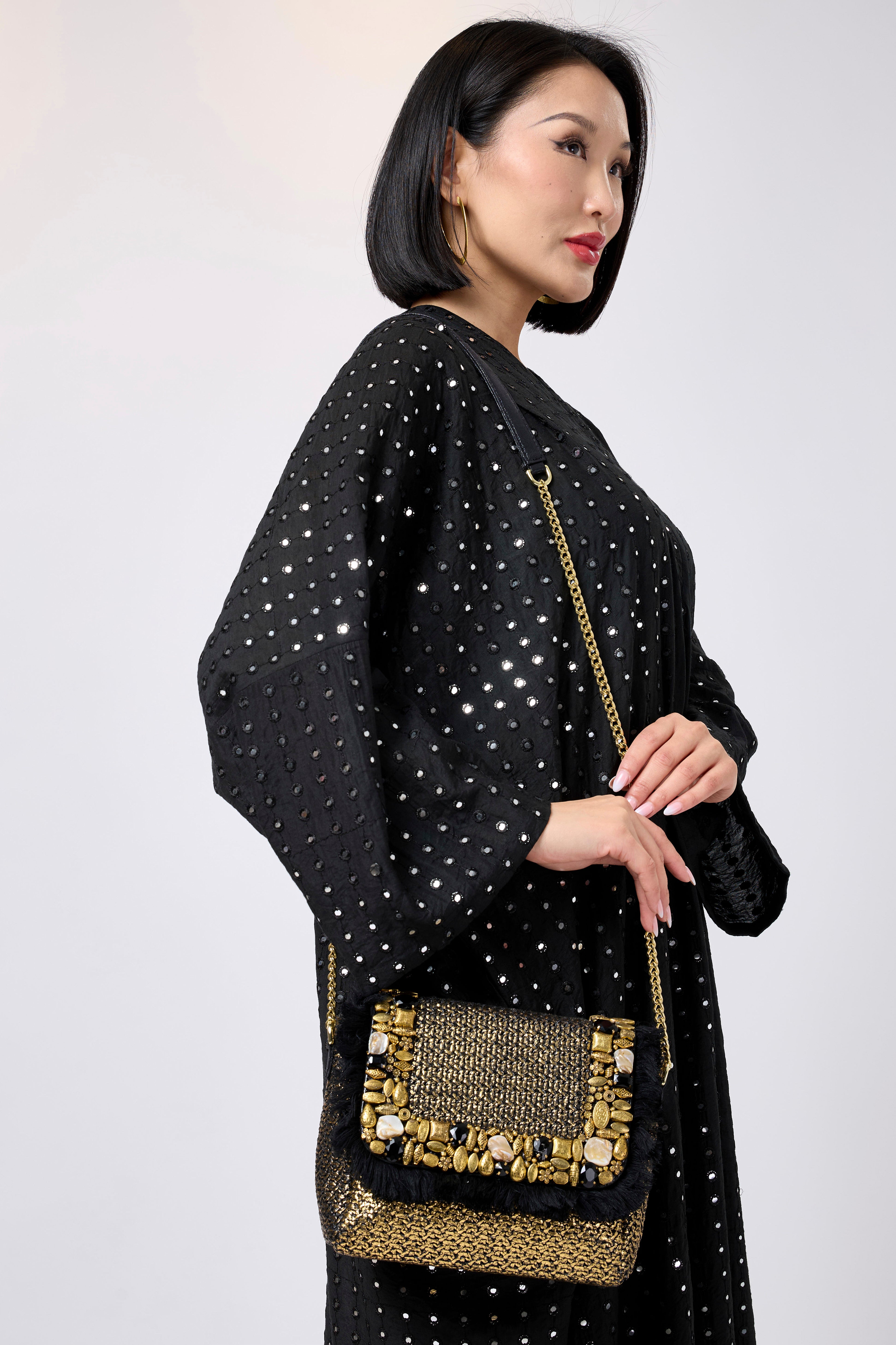 Desert Star Kaftan (Black)