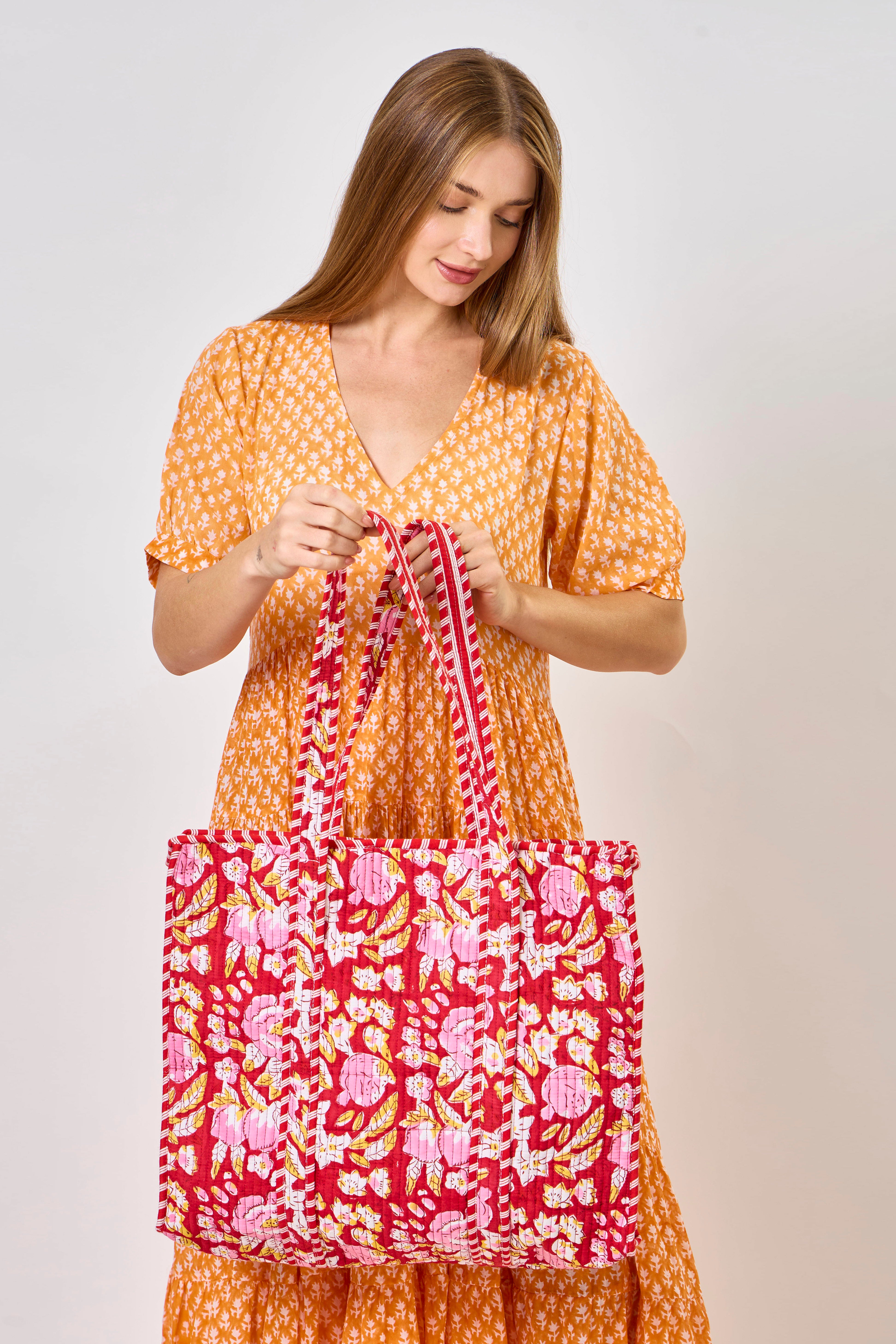 Zaria Ikat Tote Bag - The Gaia World