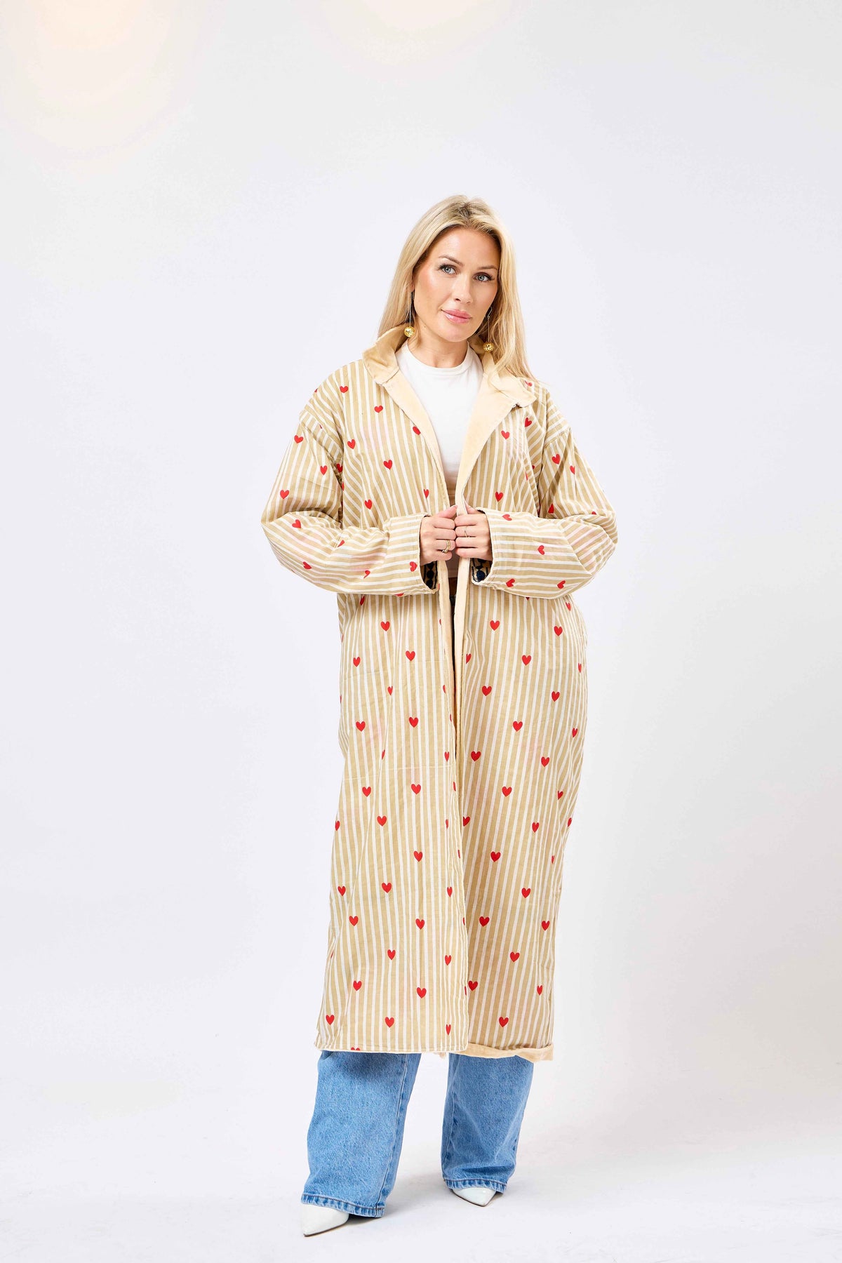 Solara Long Velvet Jacket