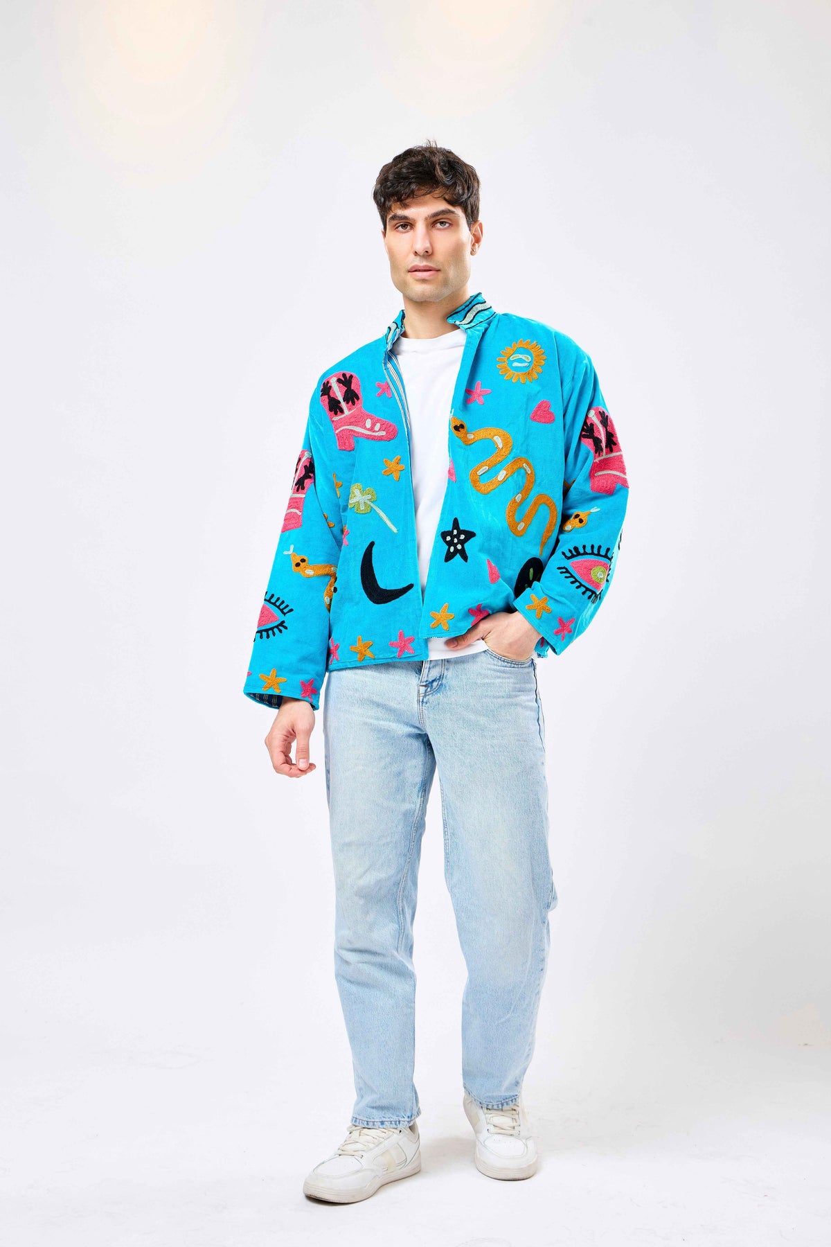 Serpelle Short Velvet Jacket