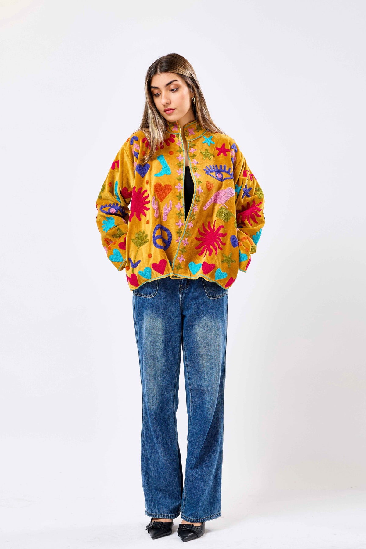 Valora Short Velvet Jacket