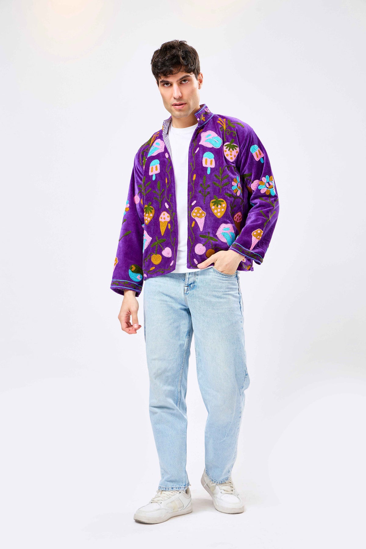 Virello Short Velvet Jacket
