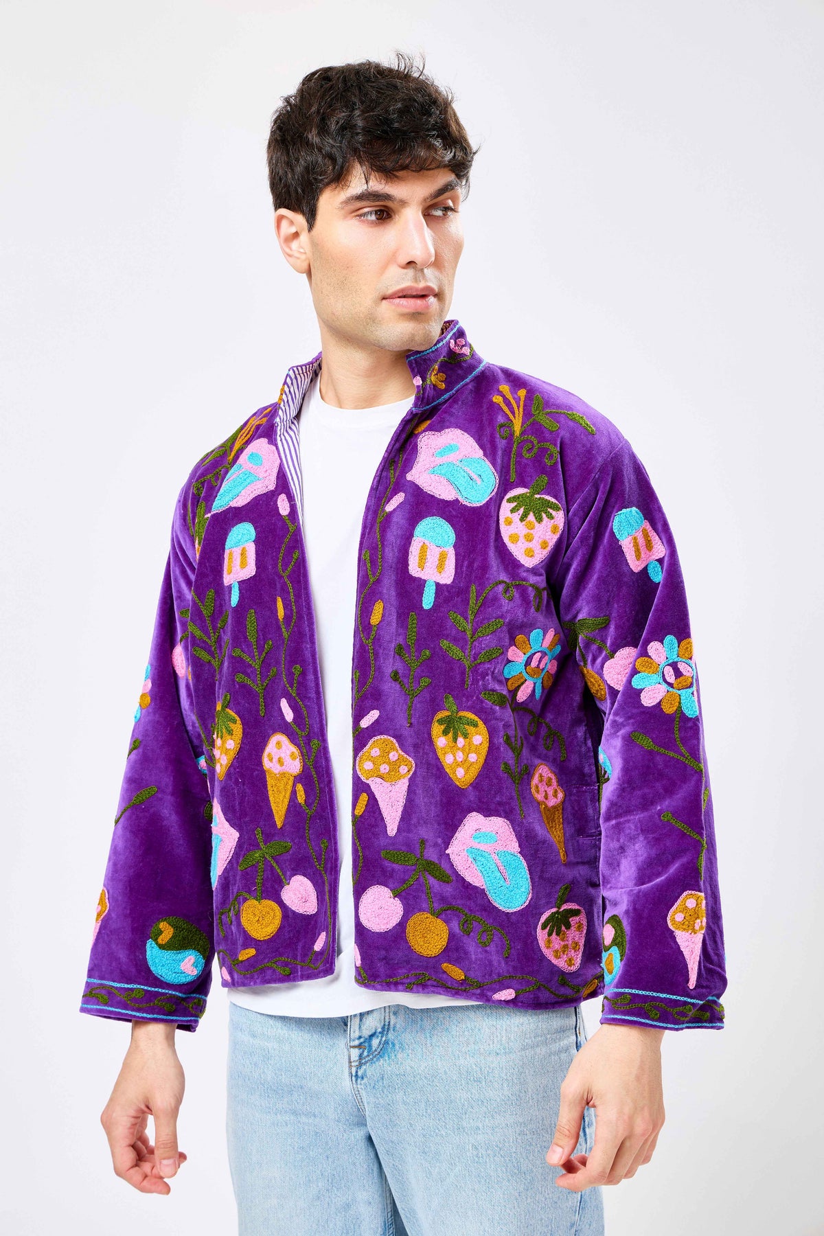 Virello Short Velvet Jacket