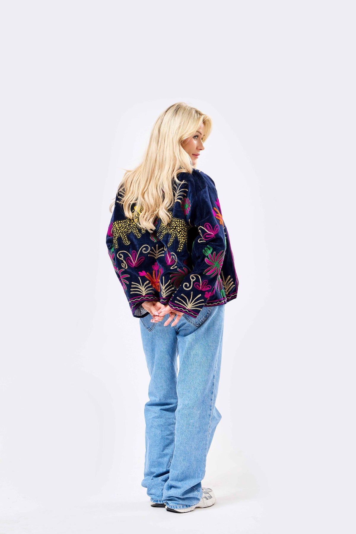 Noctira Short Velvet Jacket